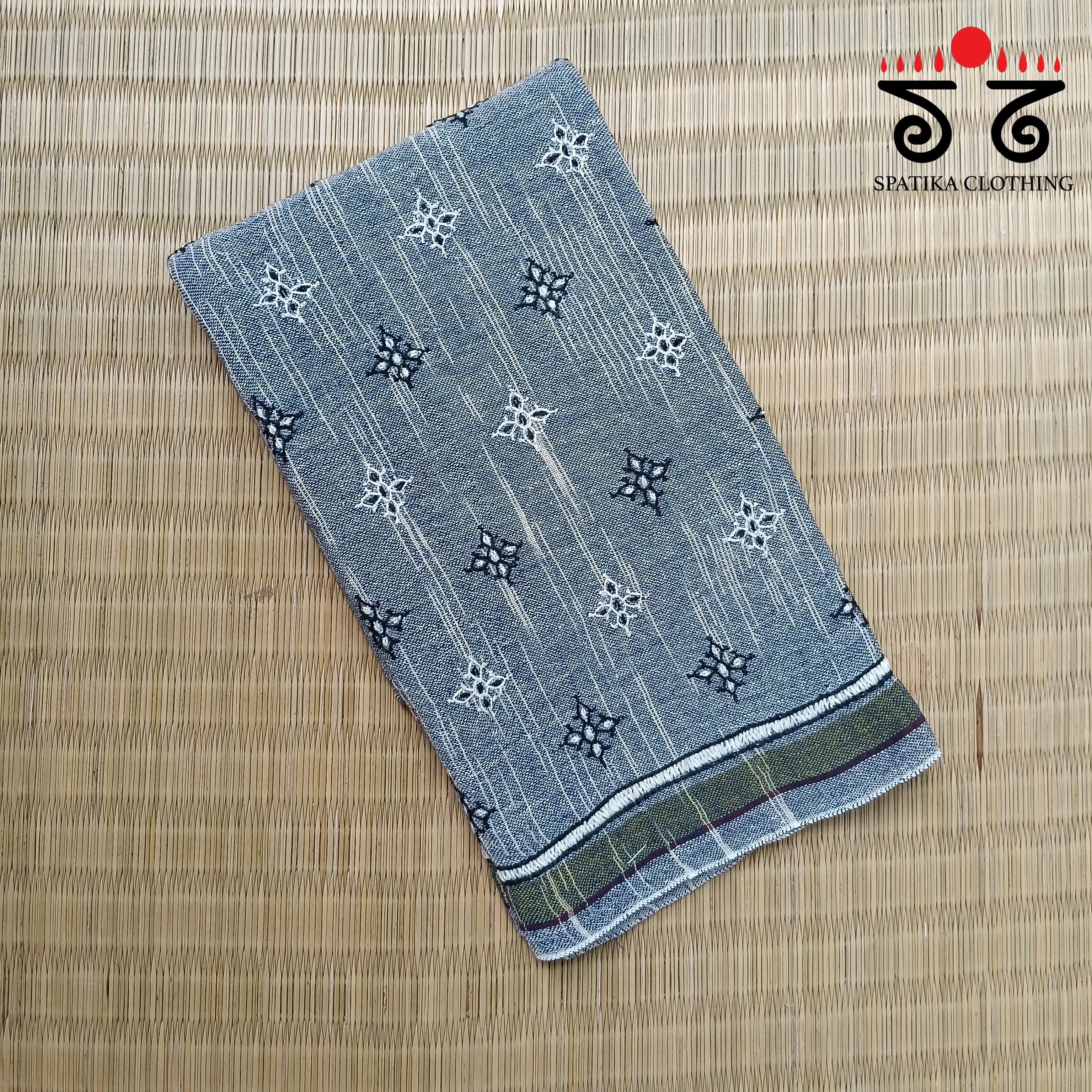 Banjara Hand Embroidered Blouse Fabric