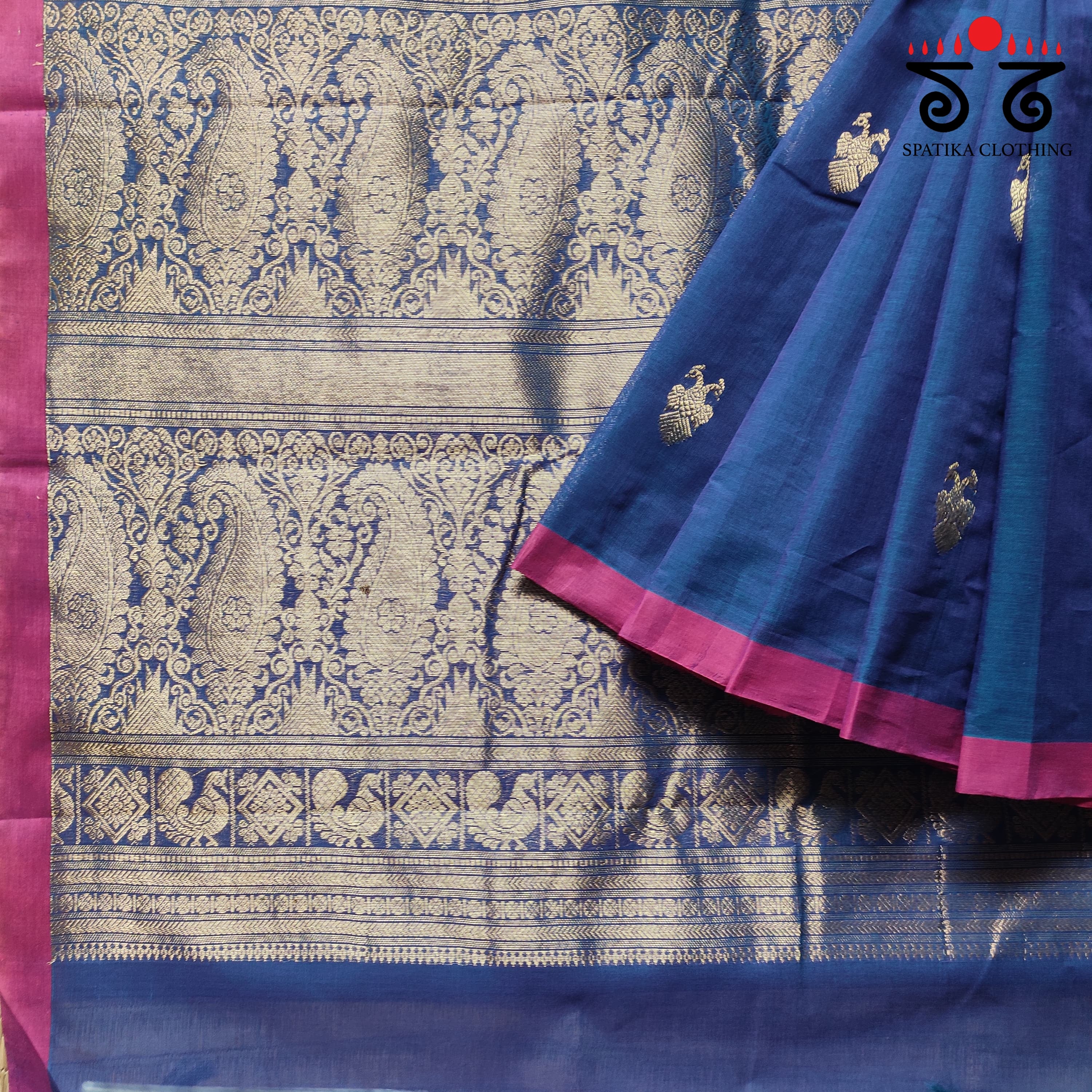 Vintage Kanjivaram Saree in Cotton