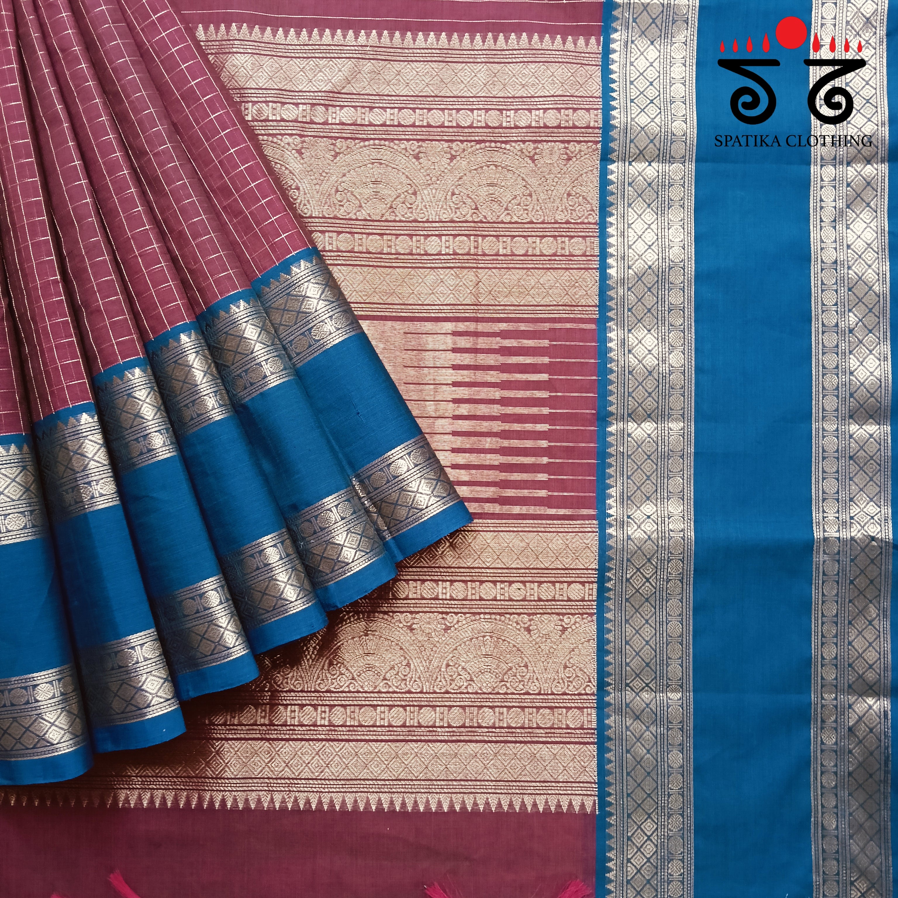 Vintage Kanjivaram Saree in Cotton