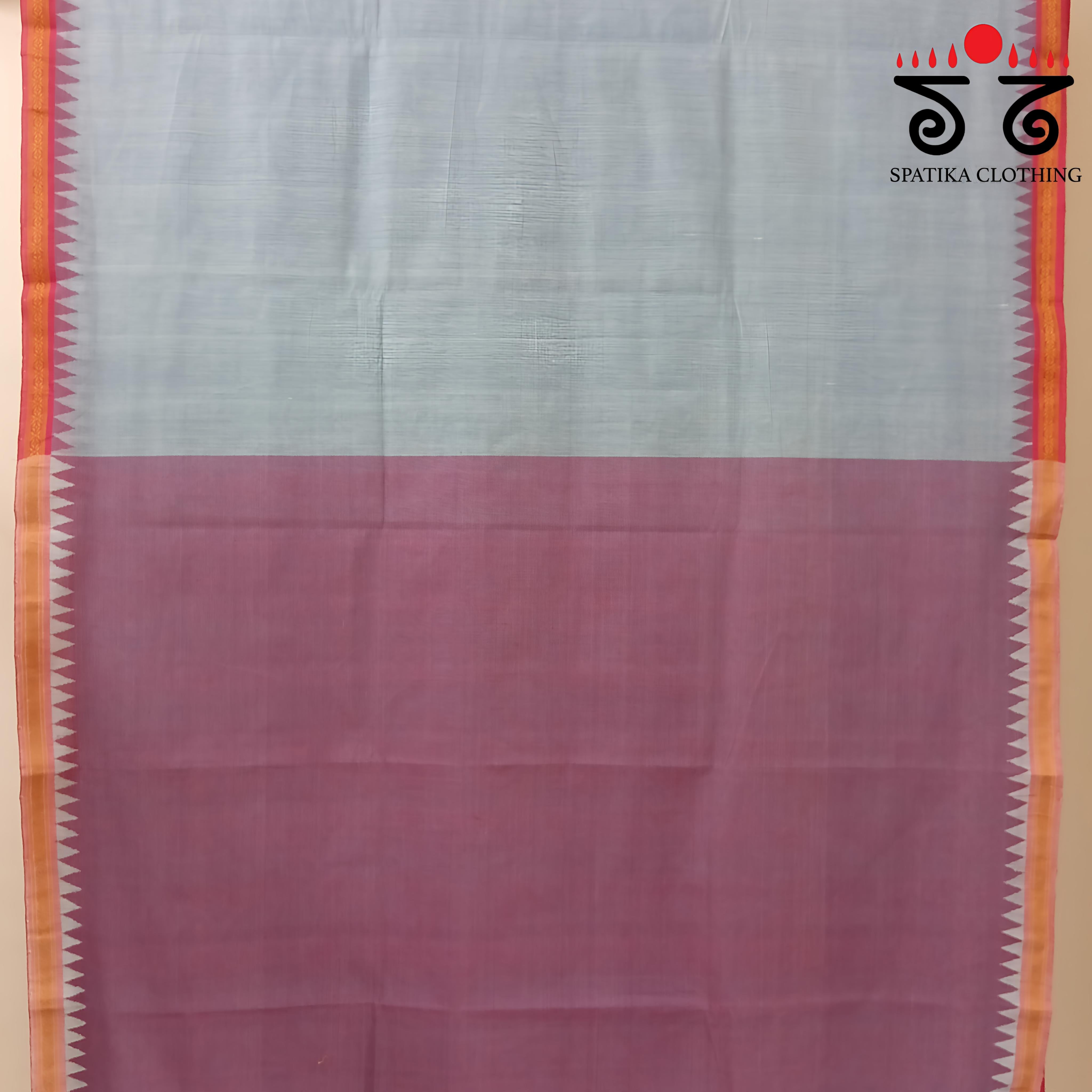 Ponduru Handspun Cotton Saree
