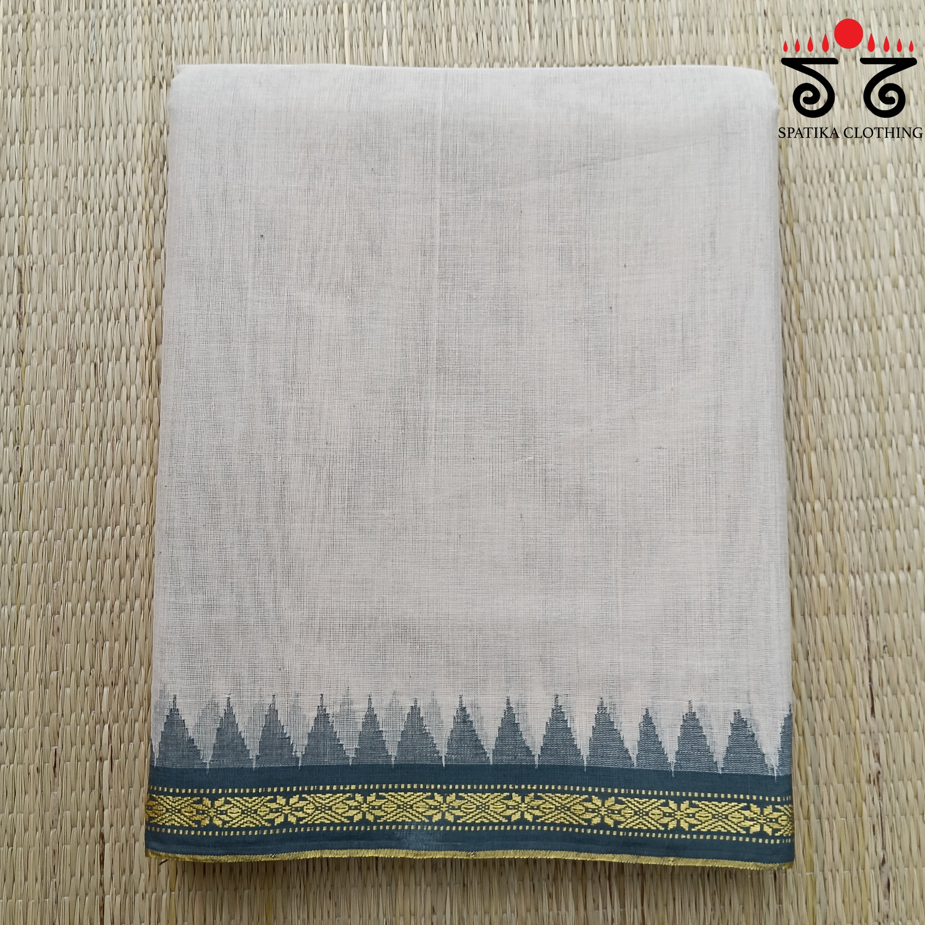 Ponduru Handspun Cotton Saree