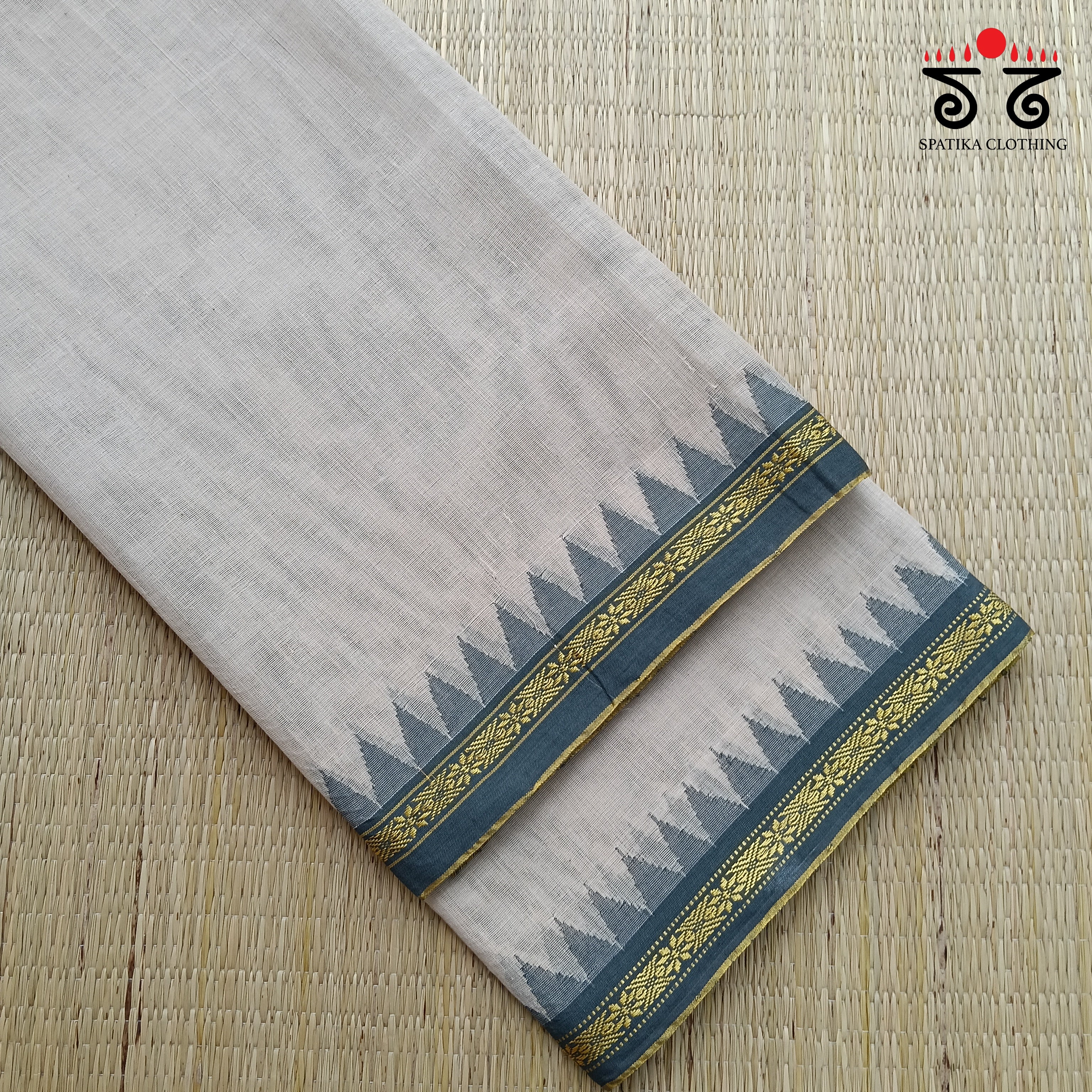 Ponduru Handspun Cotton Saree