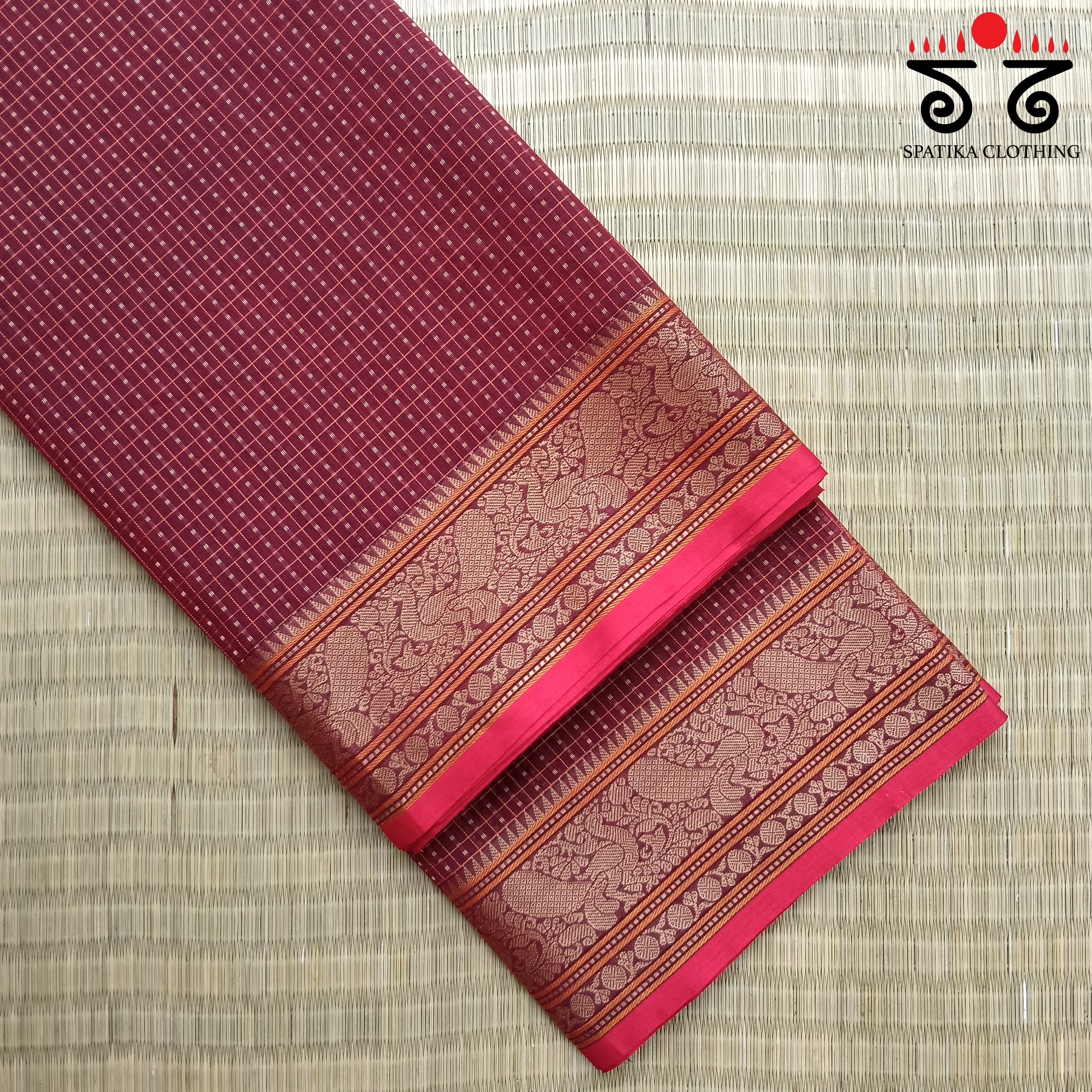 Vintage Kanjivaram Saree in Cotton
