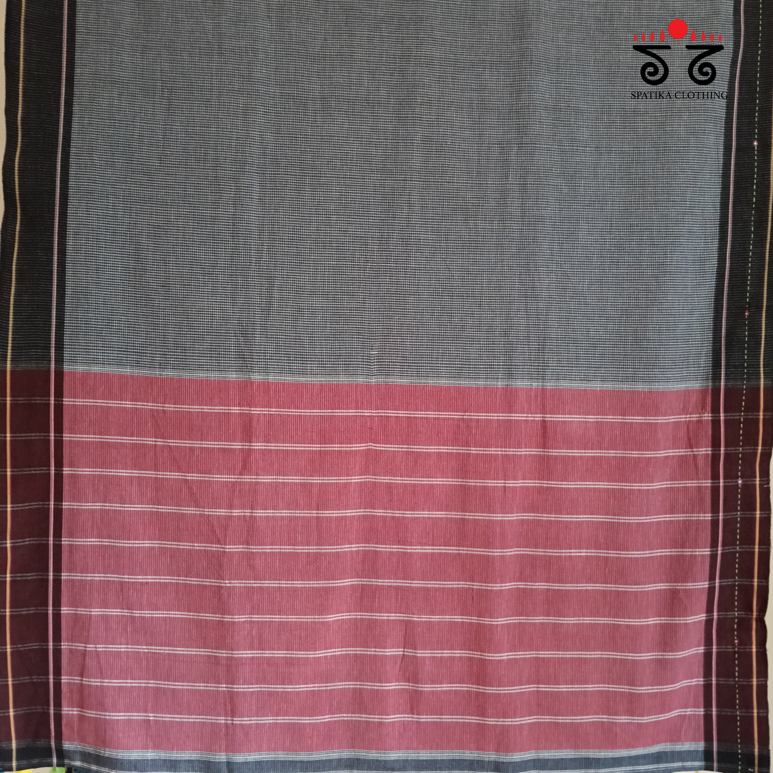 Hand Embroidered Revival Cotton Saree