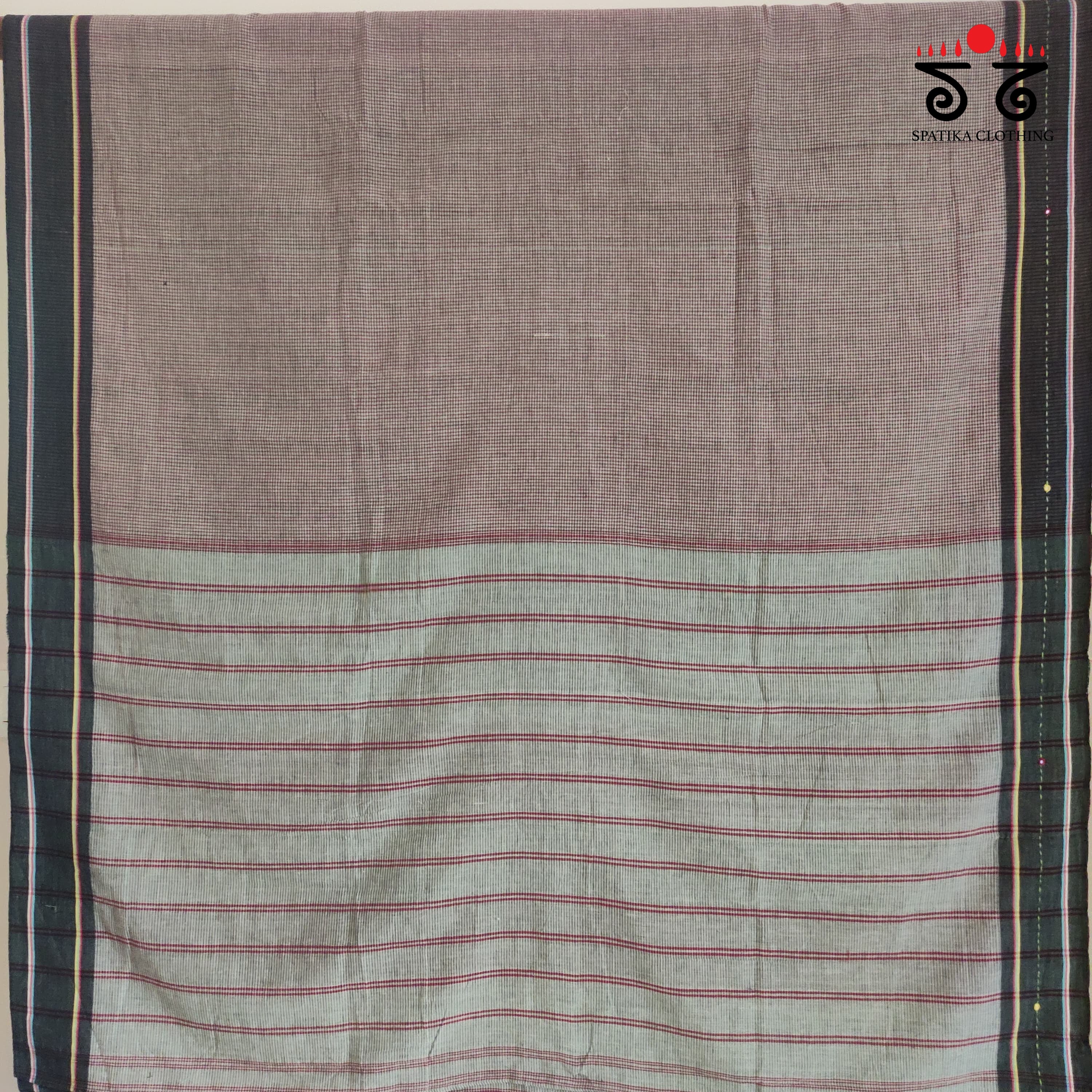 Hand Embroidered Revival Cotton Saree