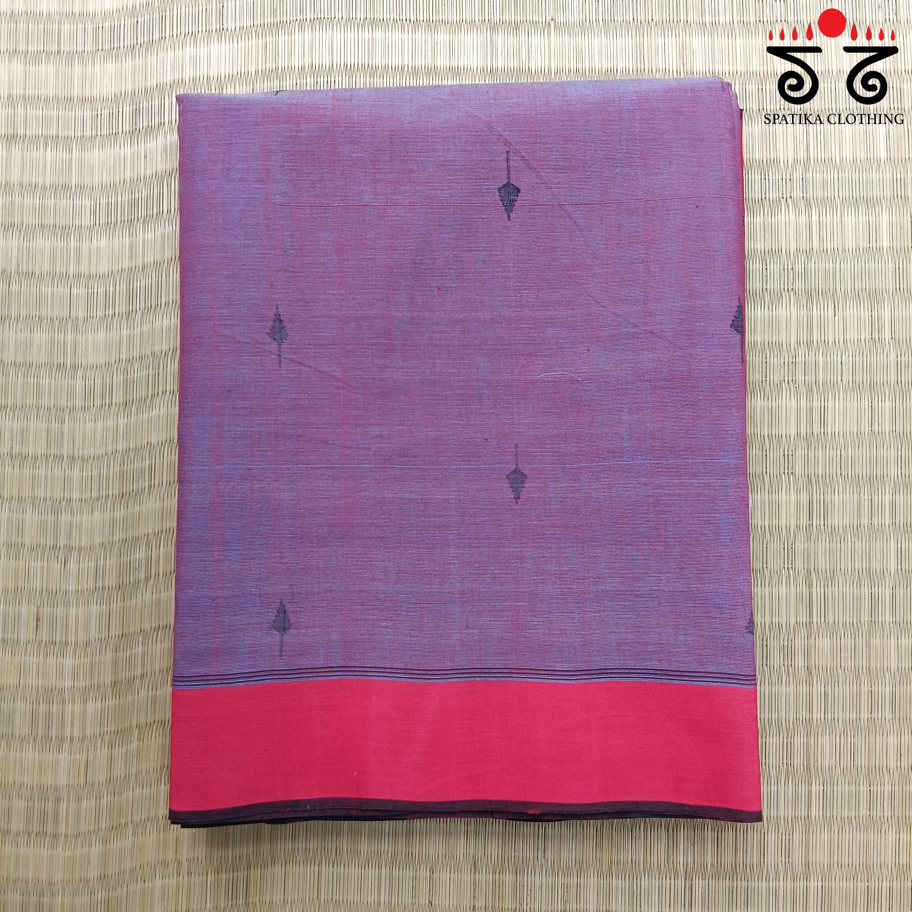 Jamdhani on Ponduru Handspun Cotton Saree