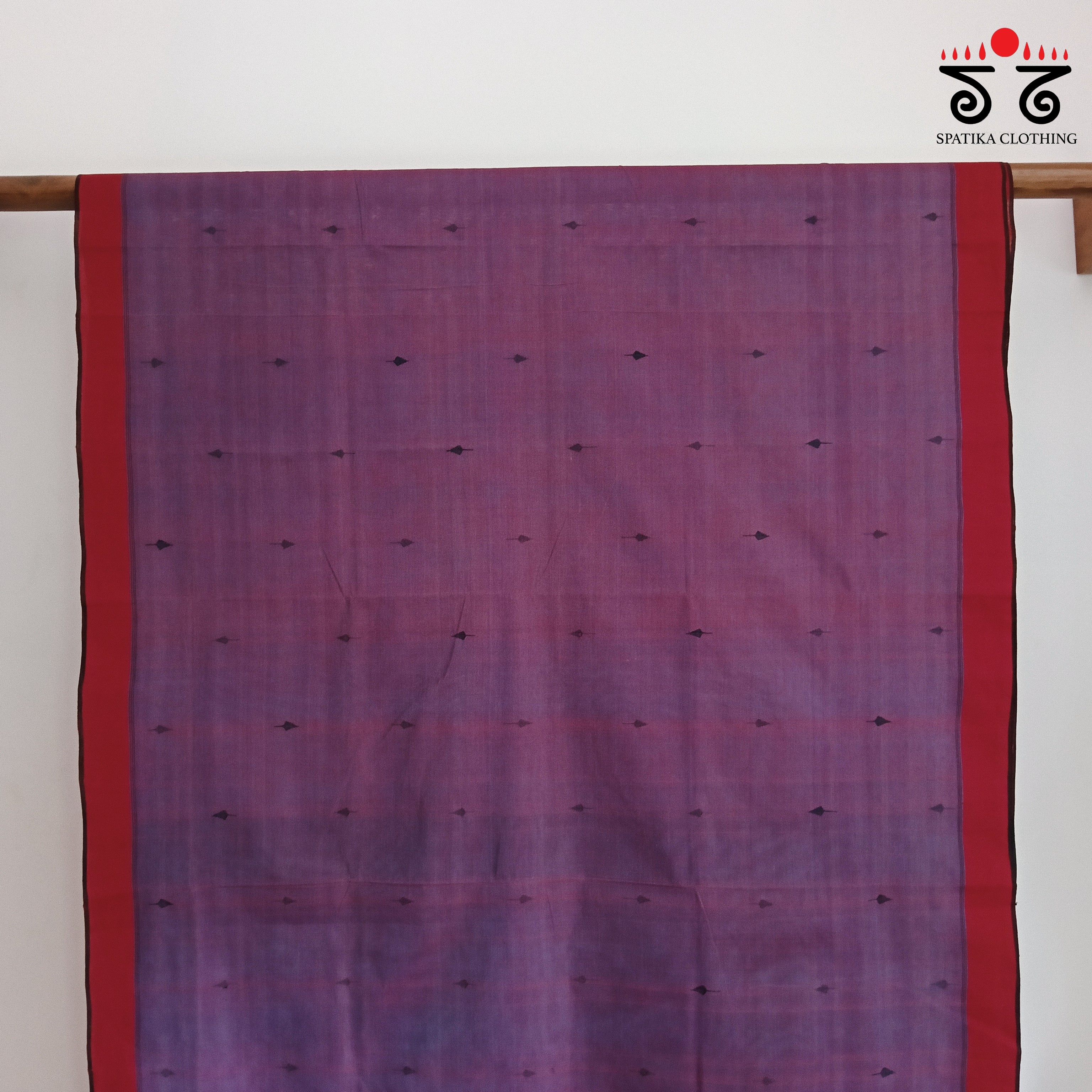 Jamdhani on Ponduru Handspun Cotton Saree