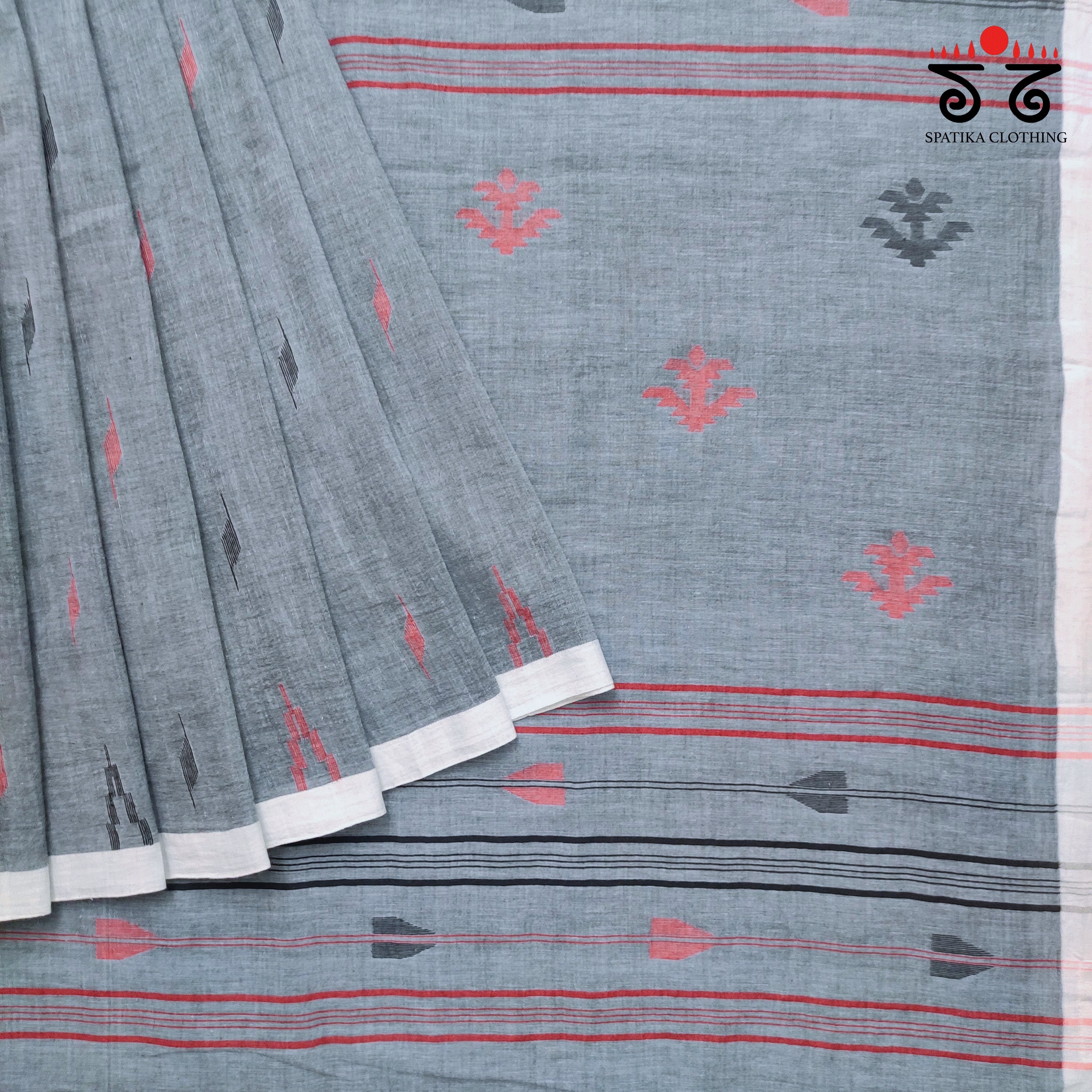 Jamdhani on Bengal Cotton Saree