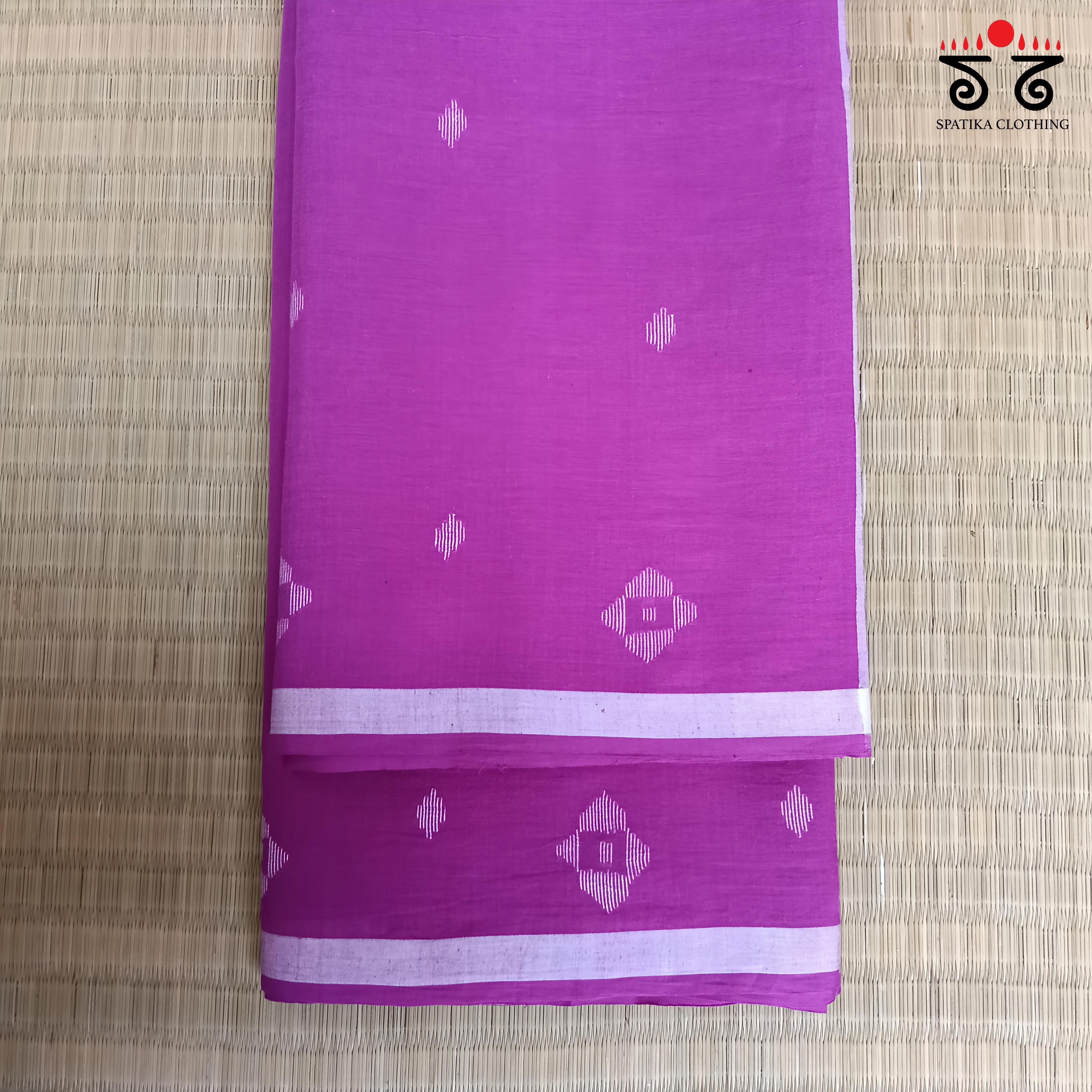 Jamdhani on Bengal Cotton Saree