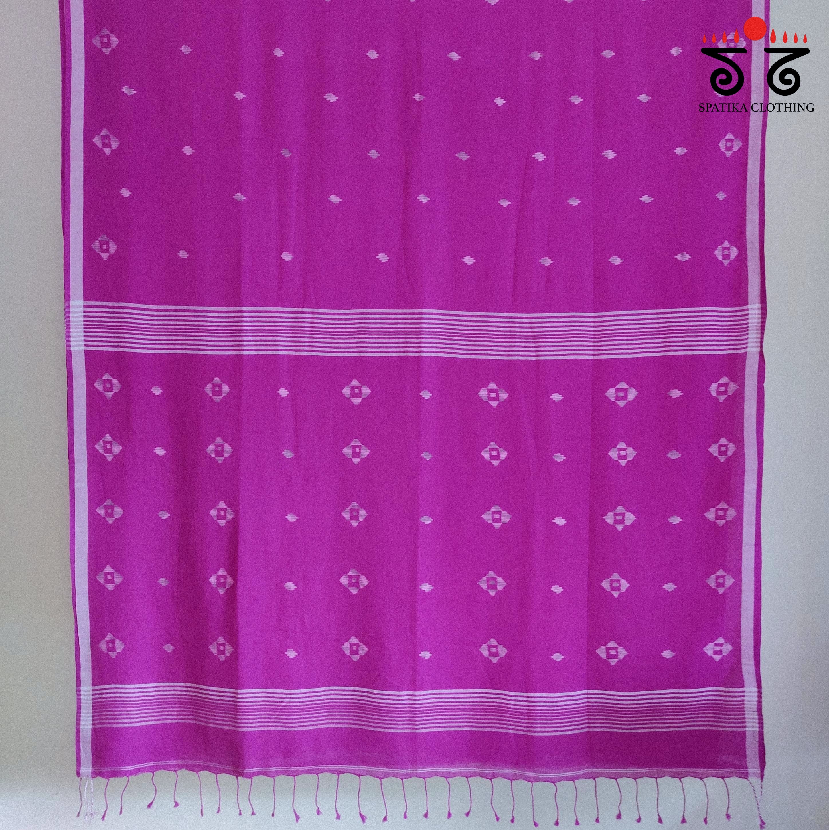 Jamdhani on Bengal Cotton Saree