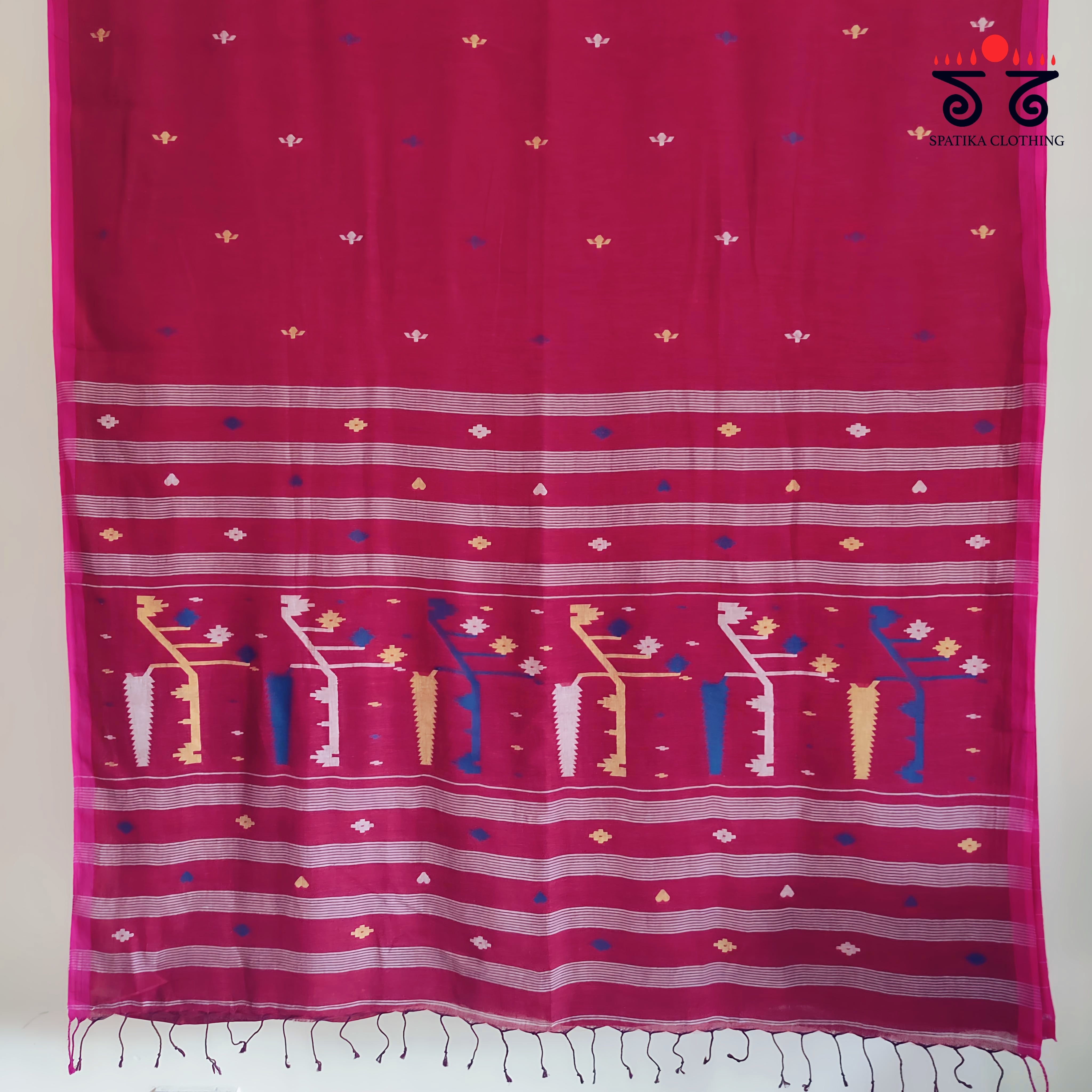 Jamdhani on Bengal Cotton Saree