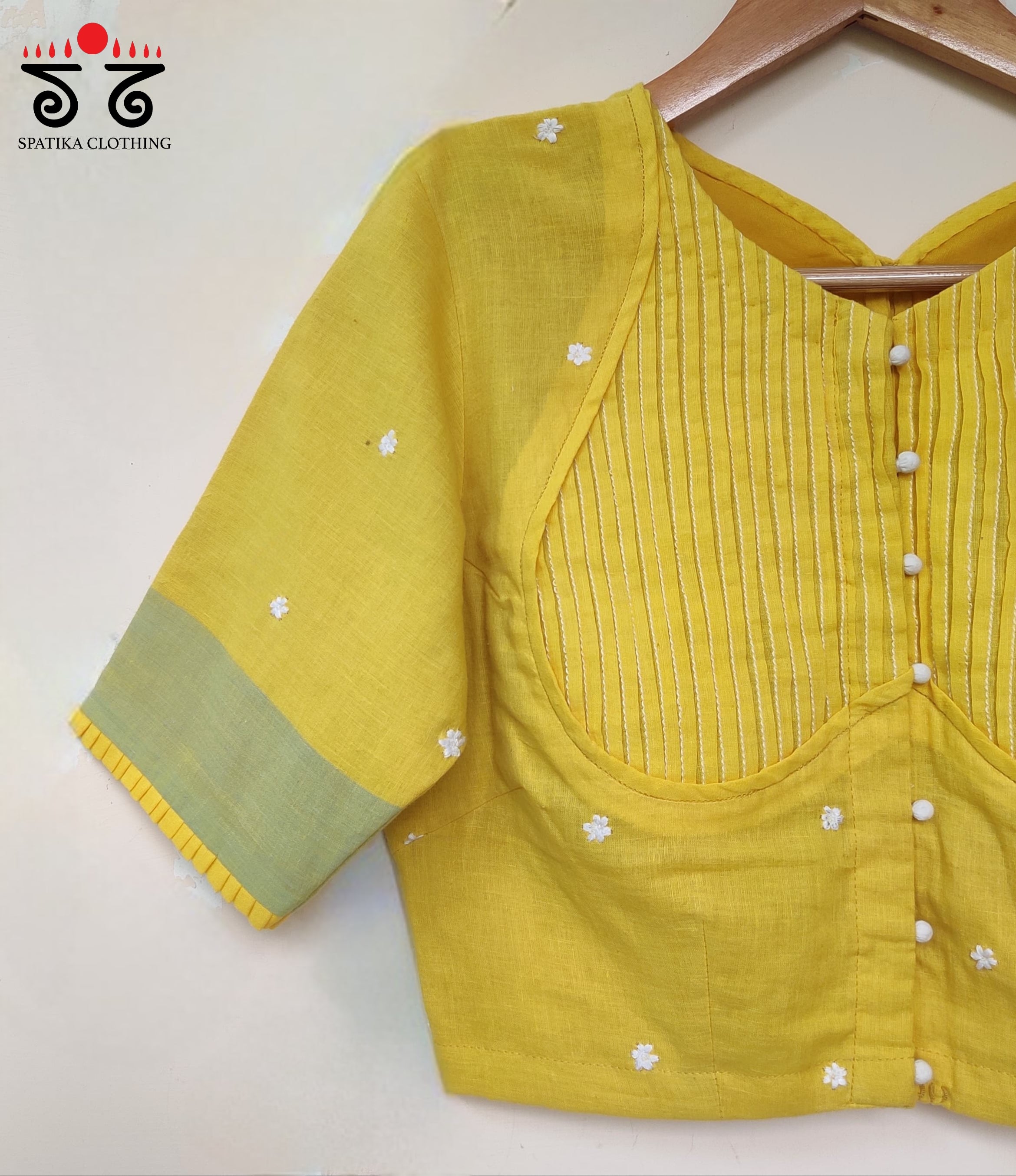 Boondhi-Handcrafted Blouse