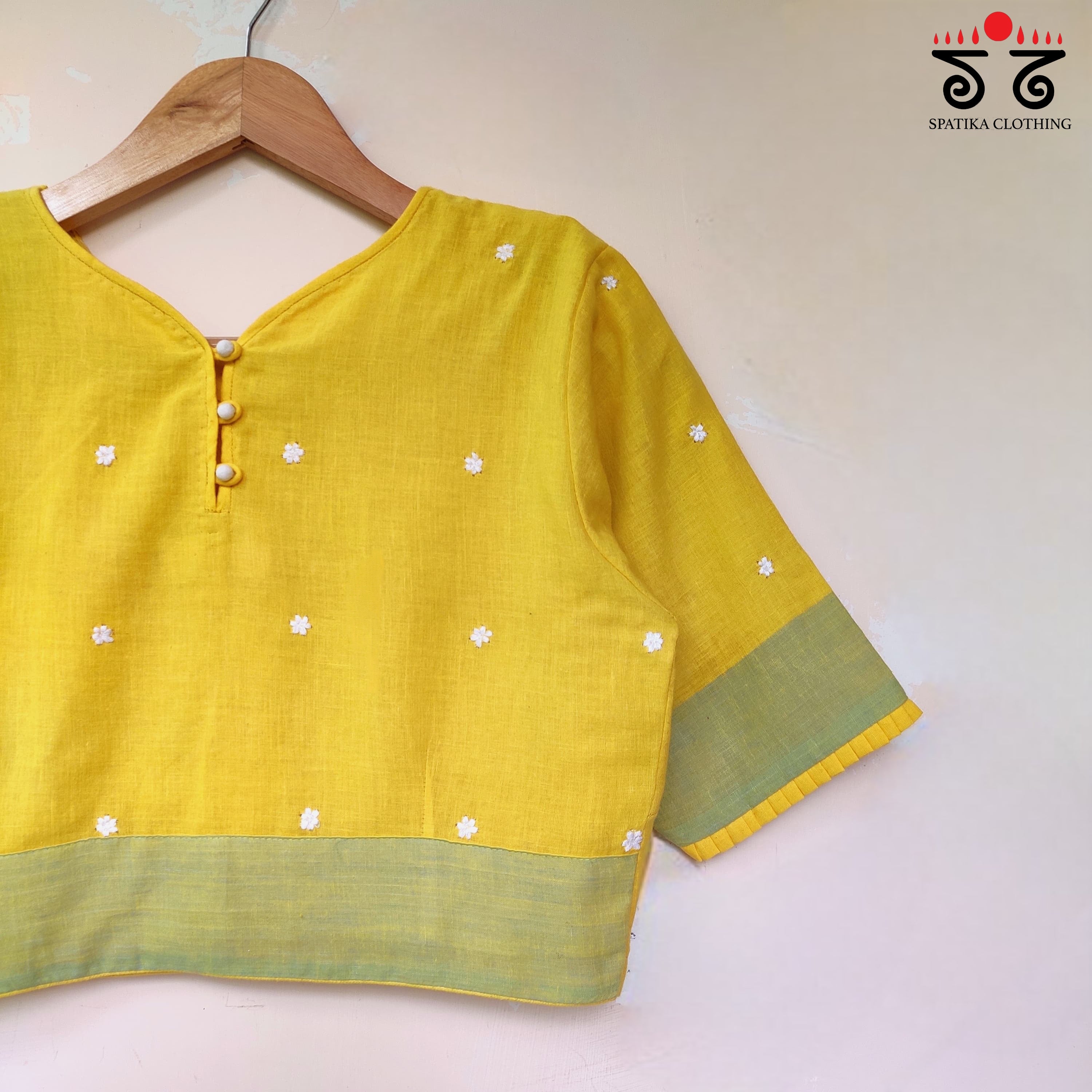 Boondhi-Handcrafted Blouse