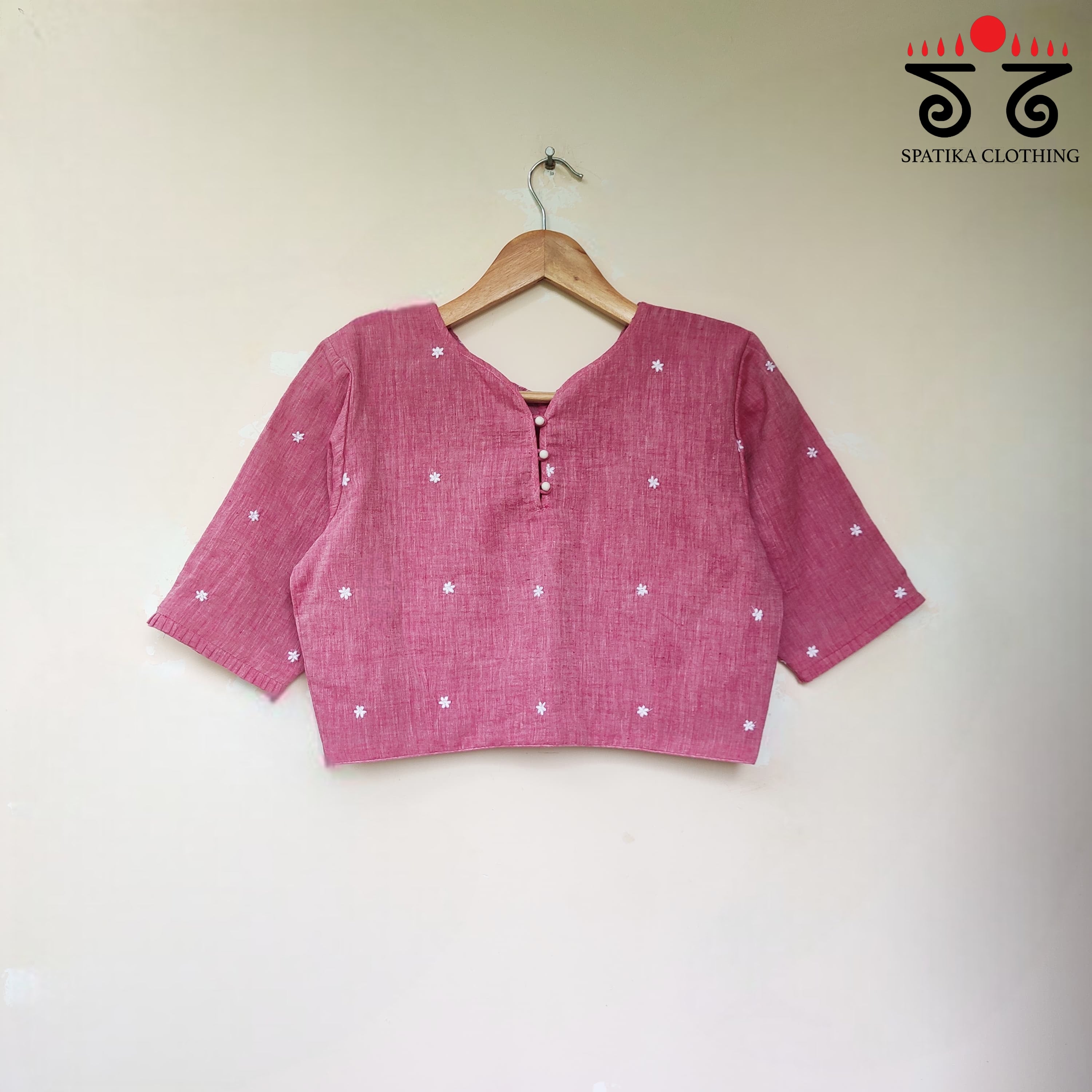 Boondhi-Handcrafted Blouse