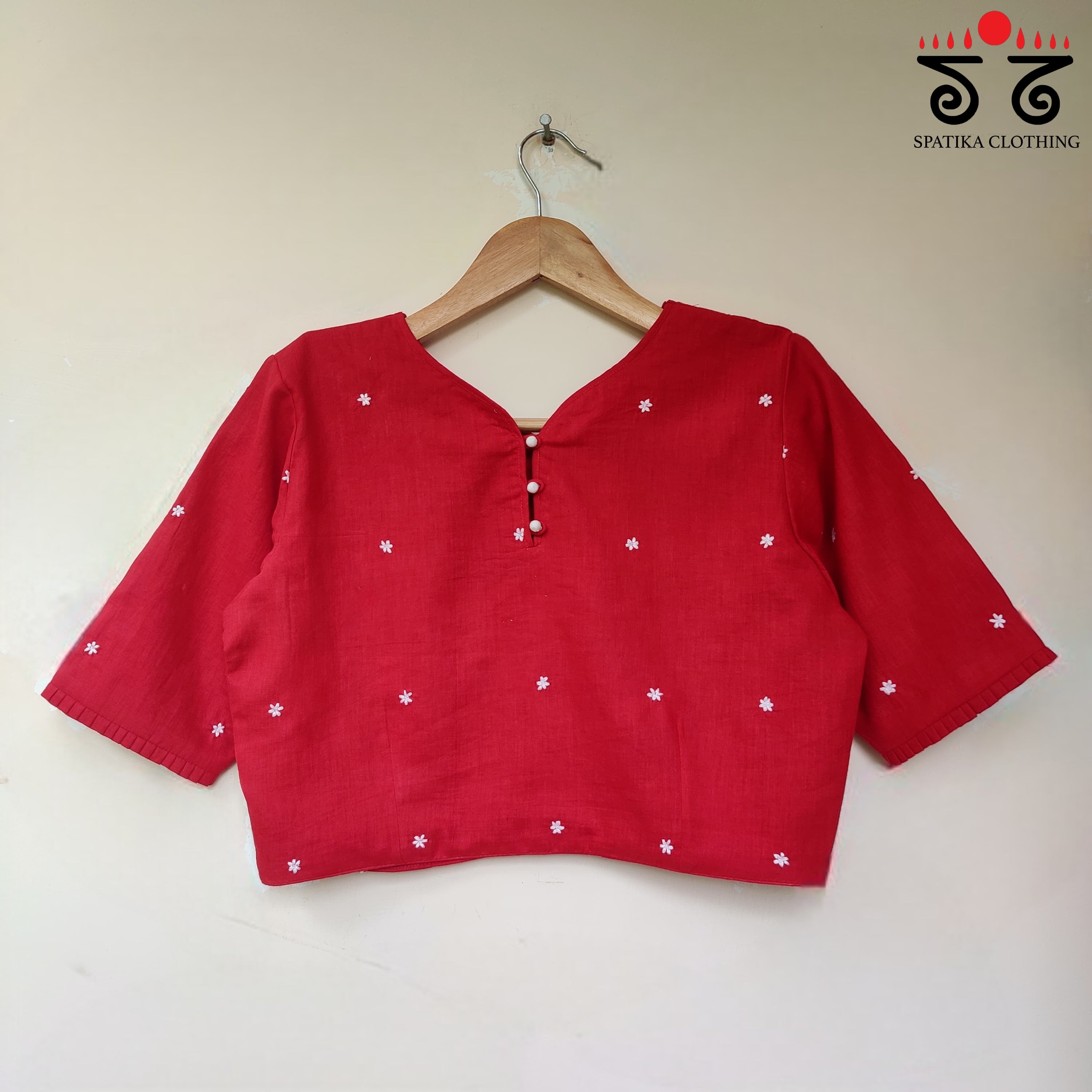Boondhi-Handcrafted Blouse