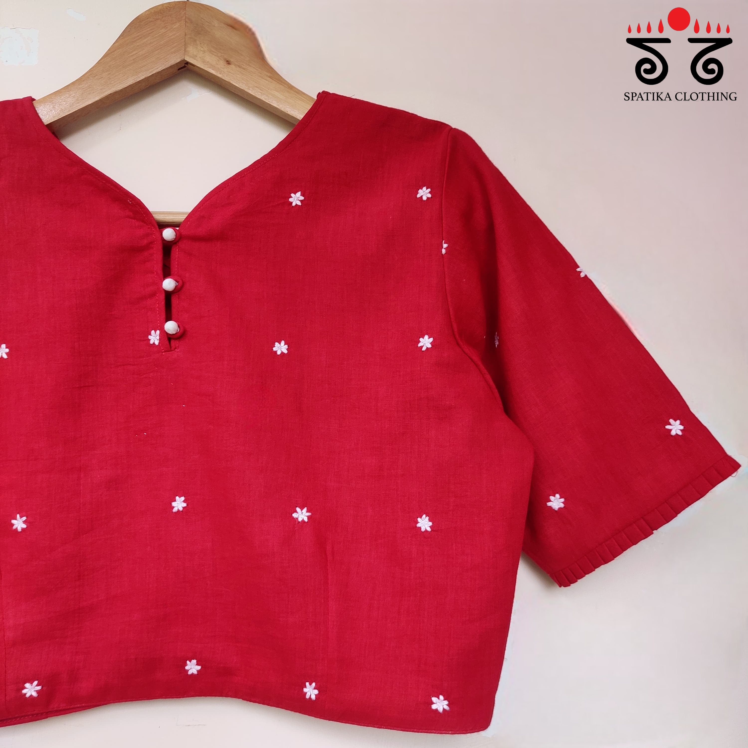 Boondhi-Handcrafted Blouse