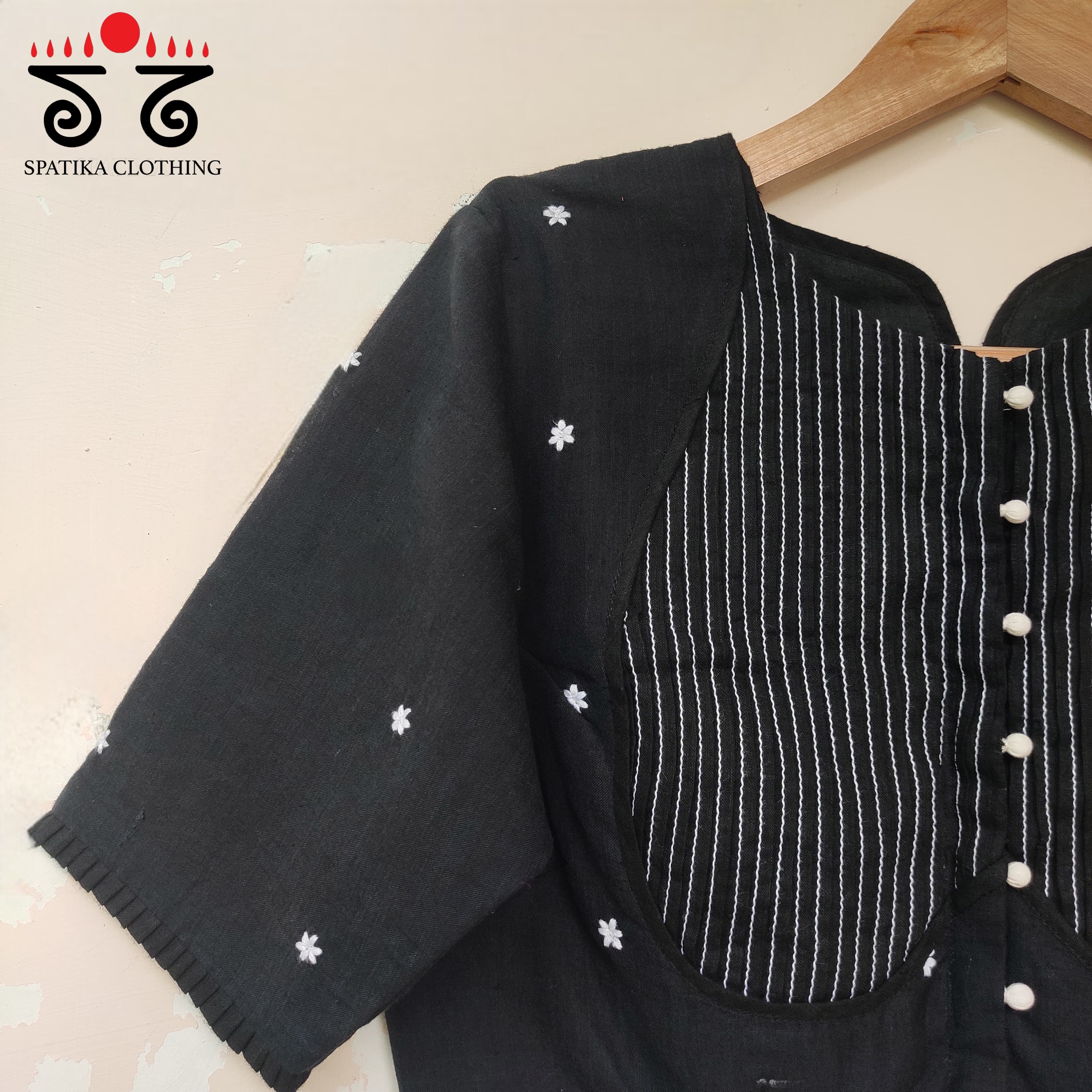 Boondhi-Handcrafted Blouse
