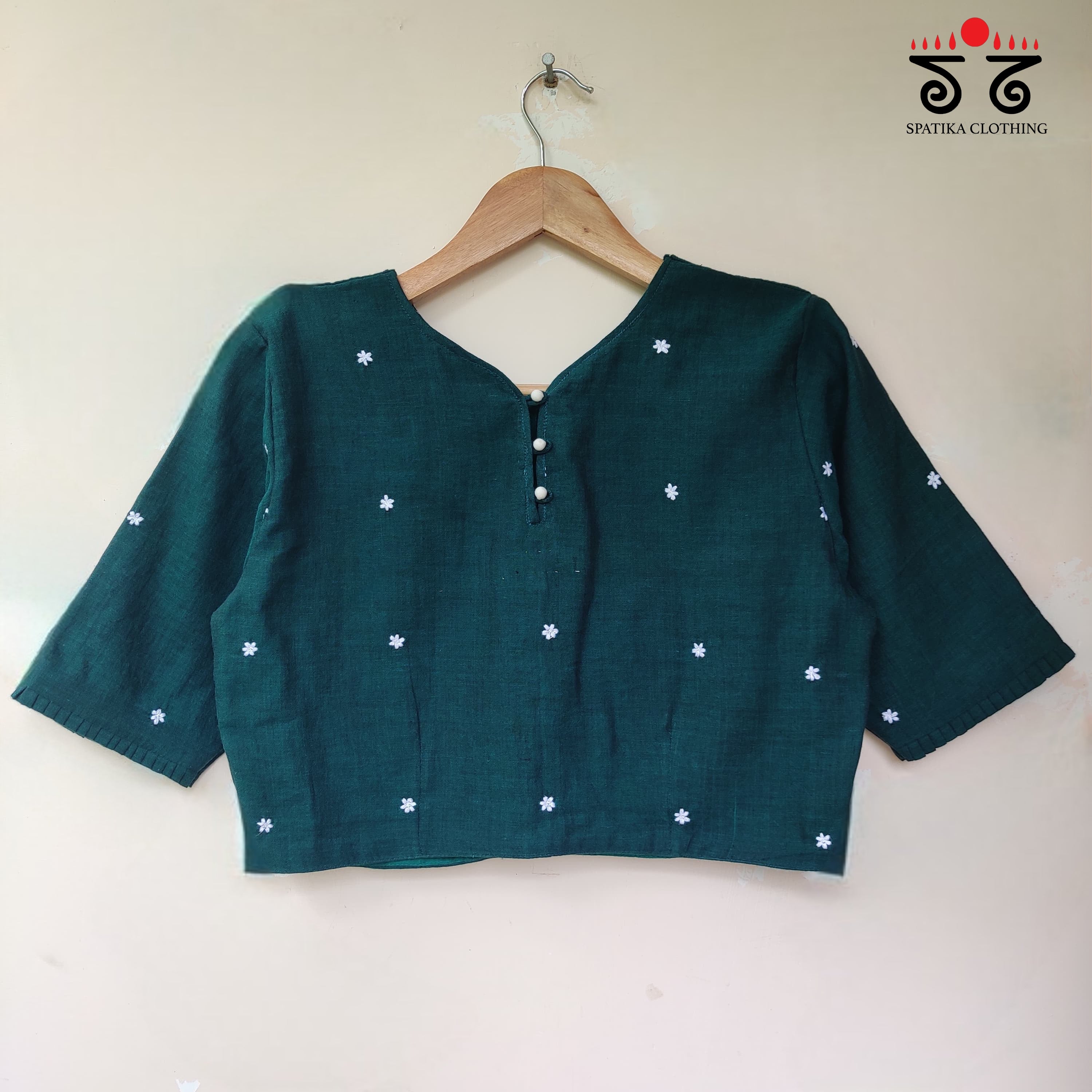 Boondhi-Handcrafted Blouse
