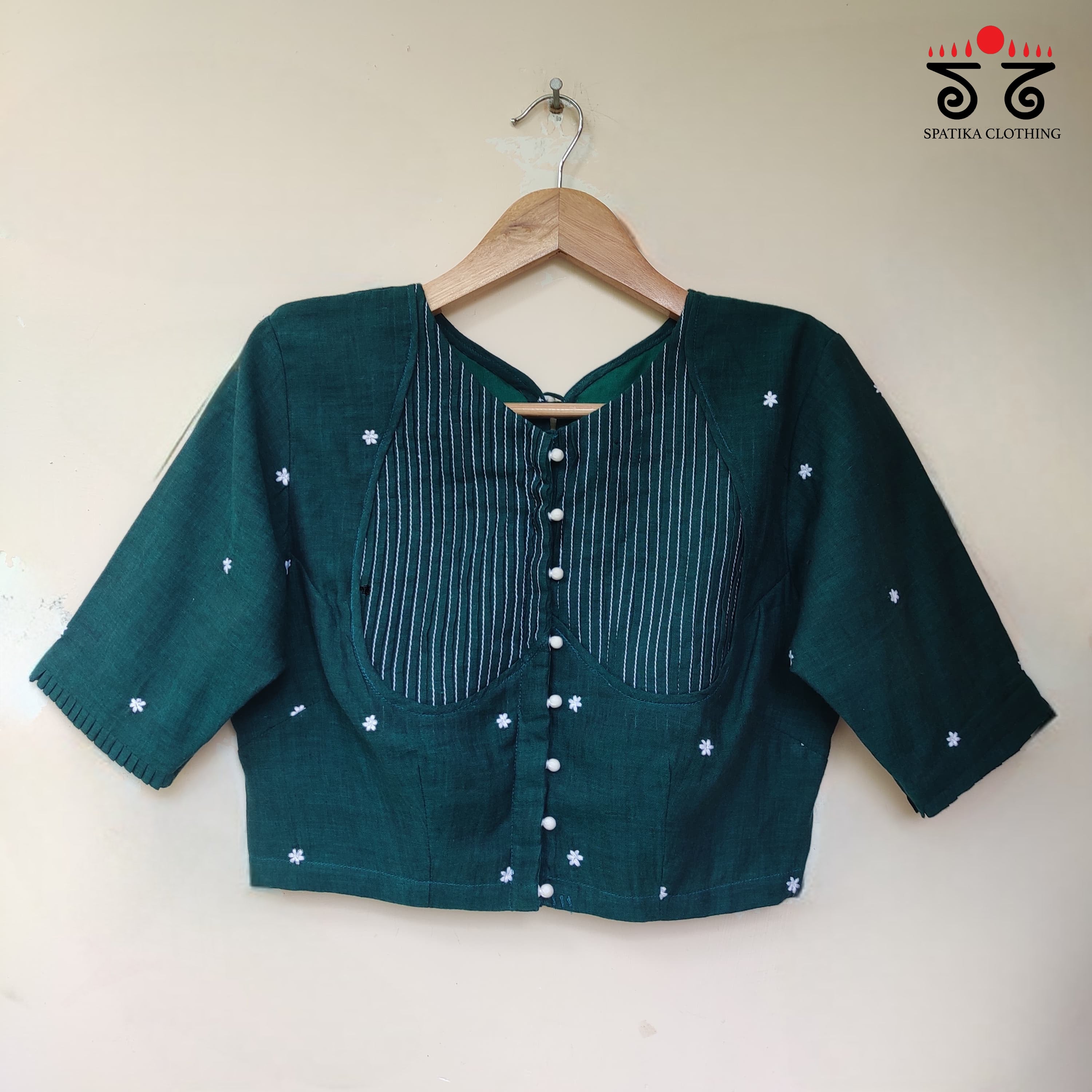 Boondhi-Handcrafted Blouse