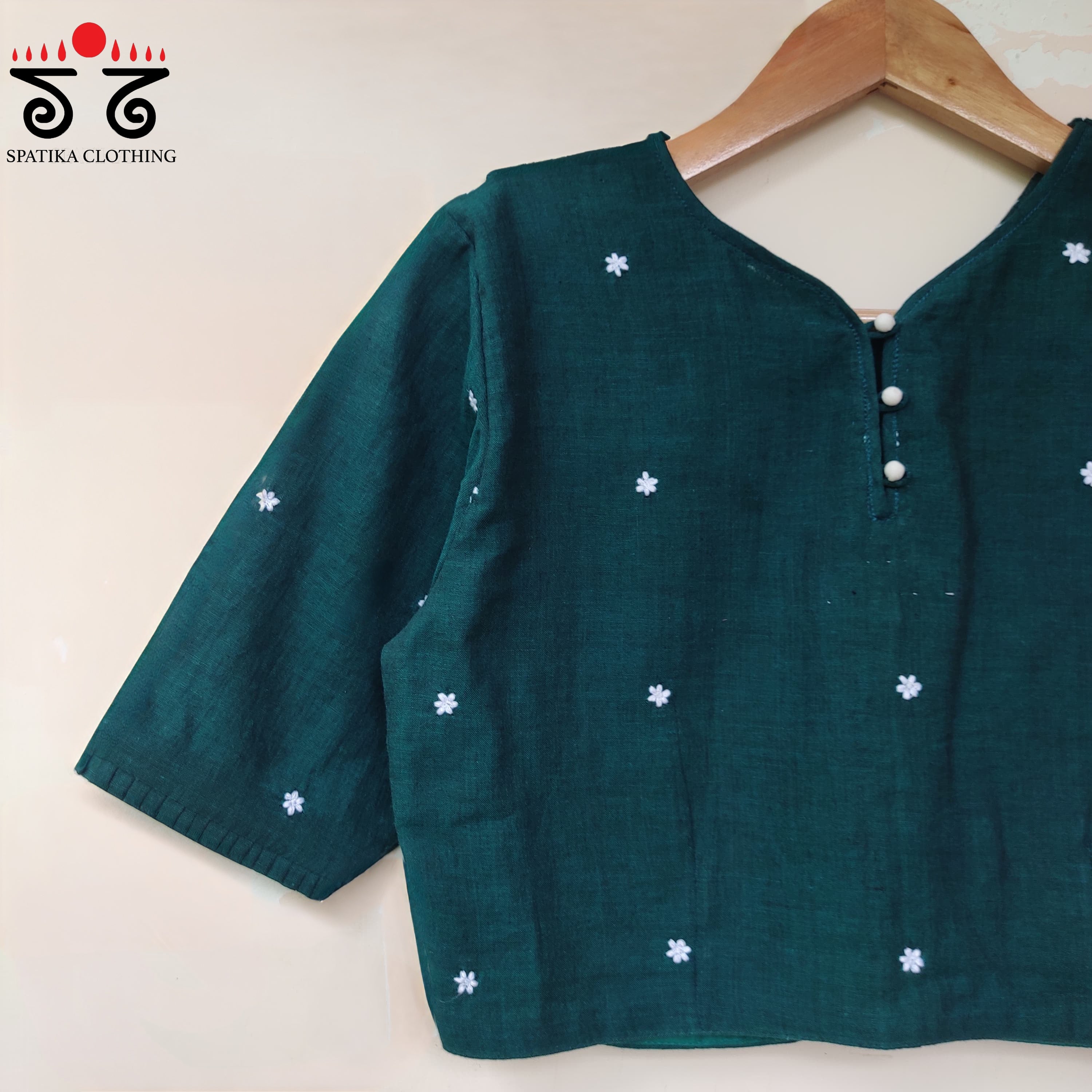 Boondhi-Handcrafted Blouse