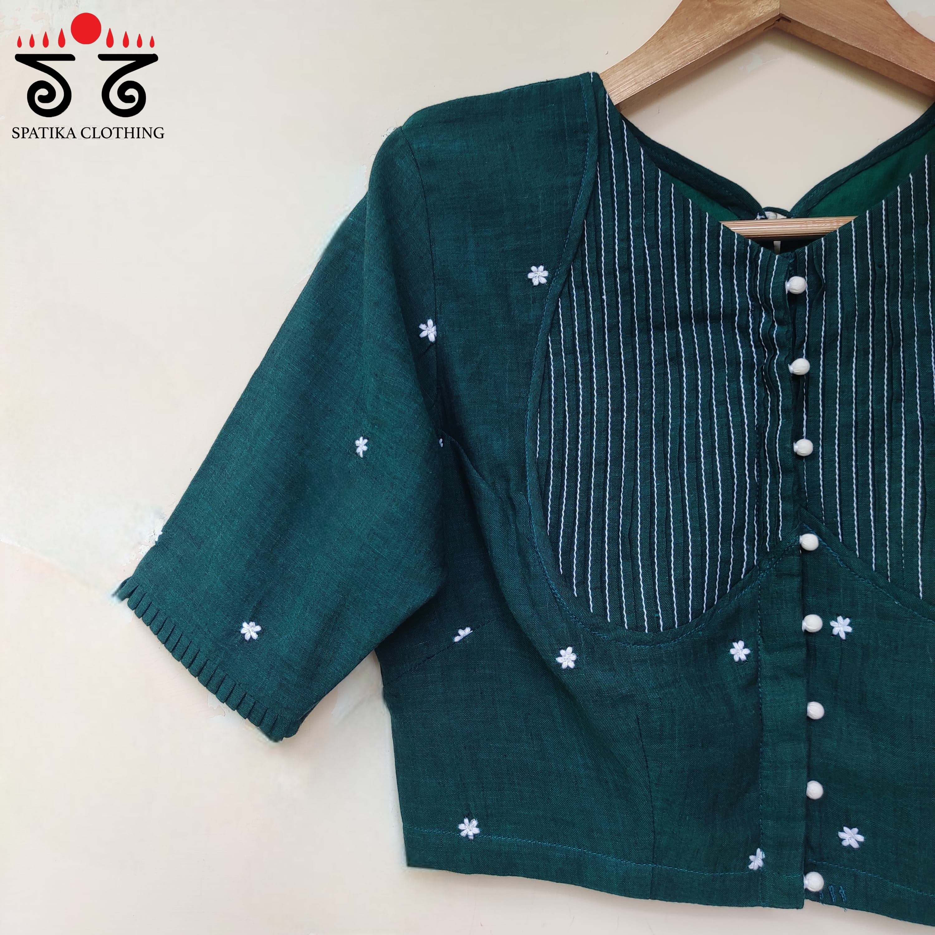 Boondhi-Handcrafted Blouse