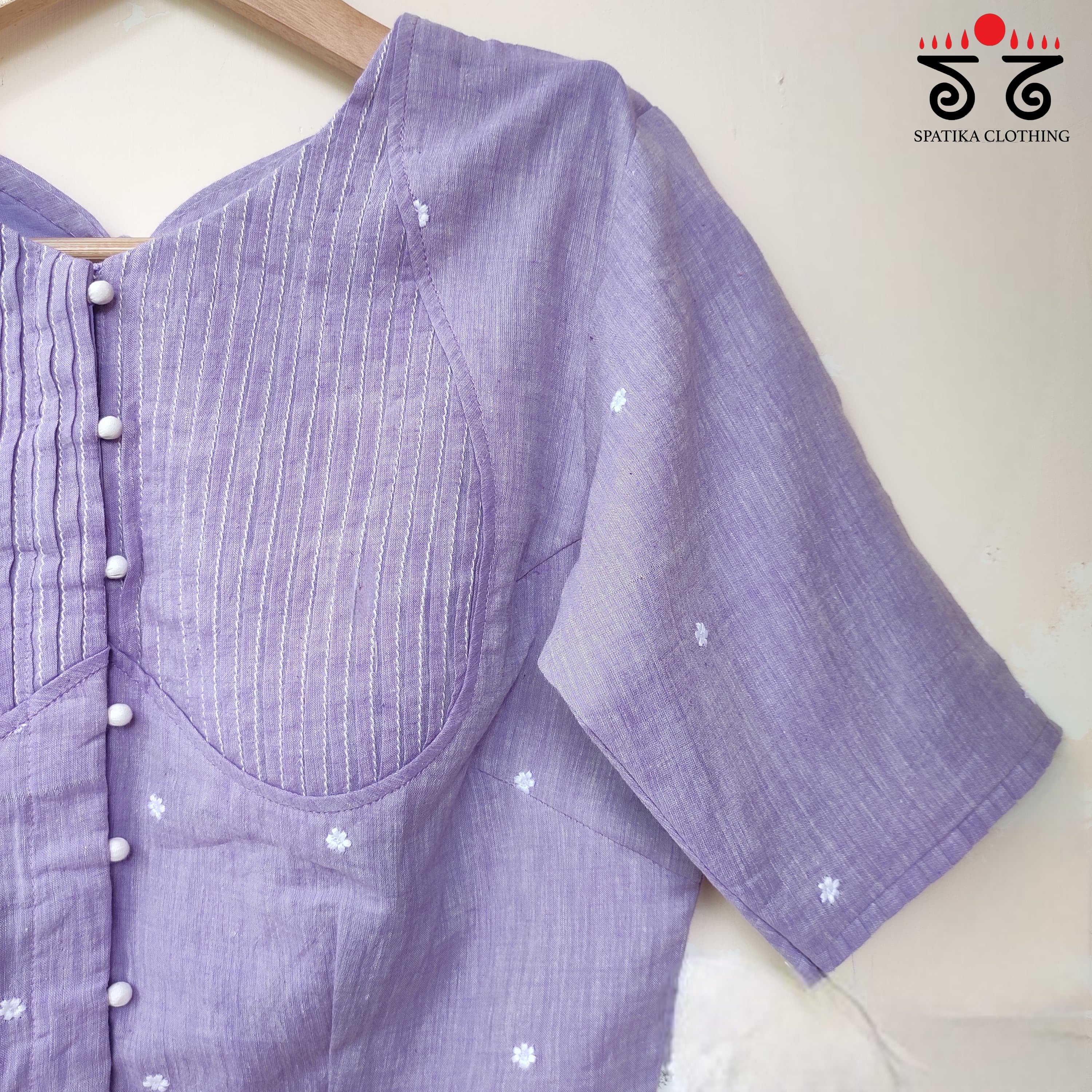 Boondhi-Handcrafted Blouse