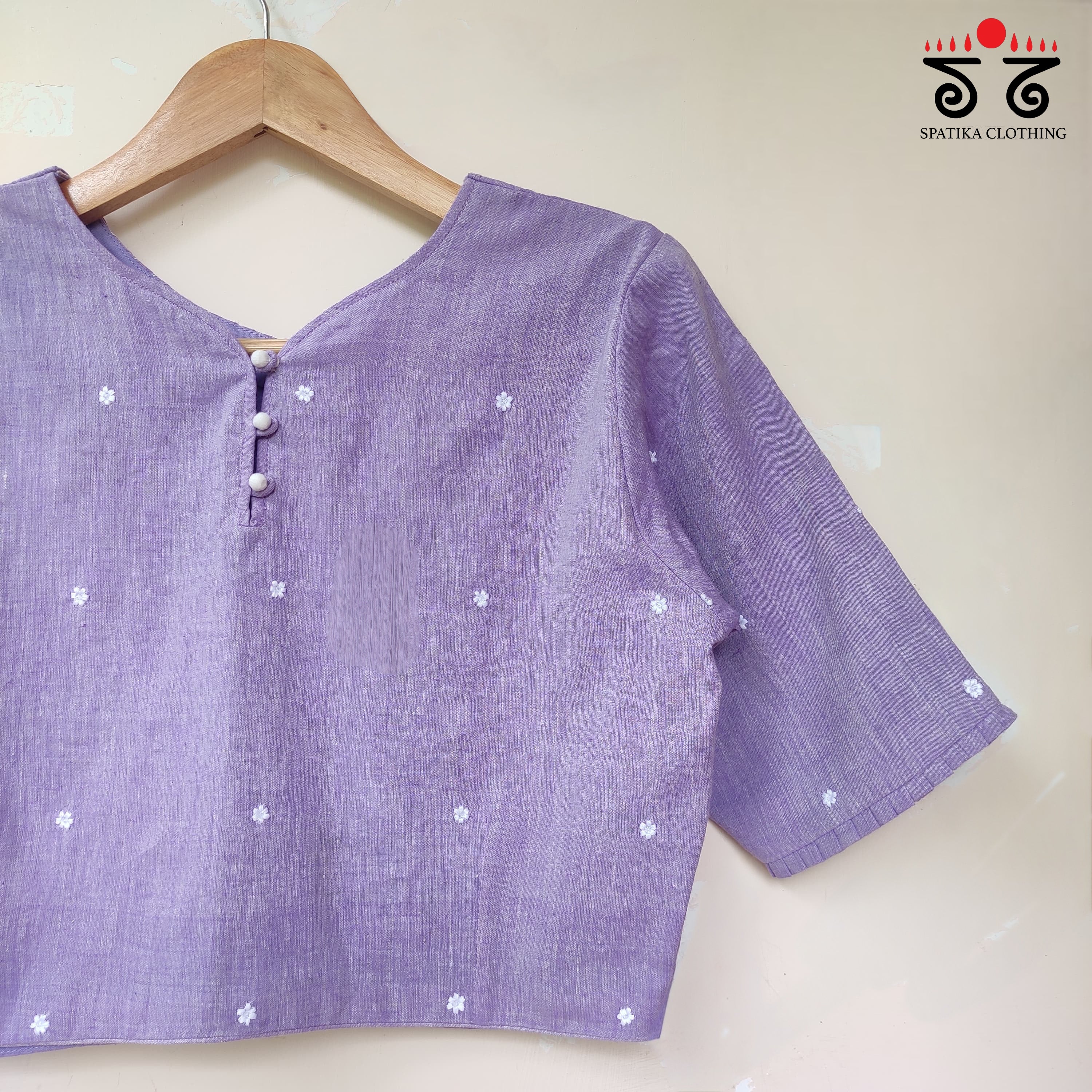 Boondhi-Handcrafted Blouse