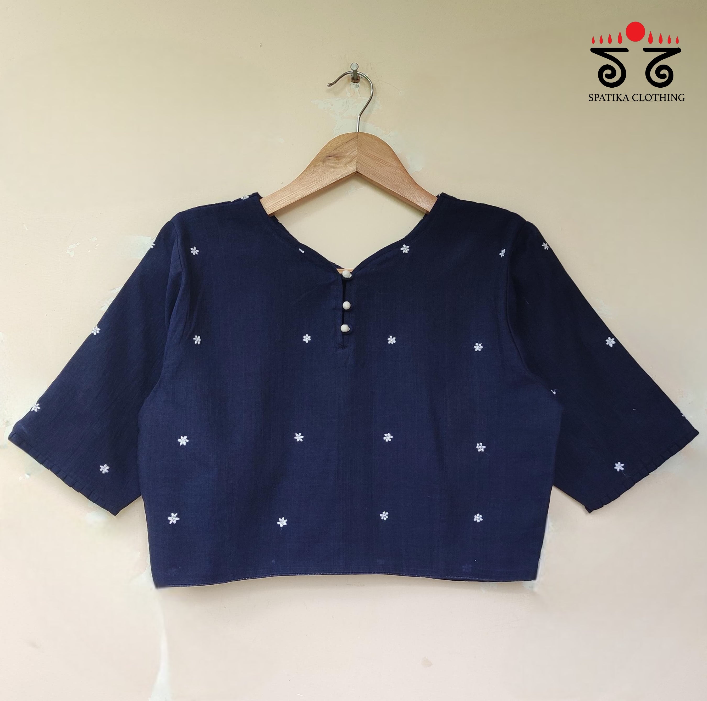 Boondhi-Handcrafted Blouse