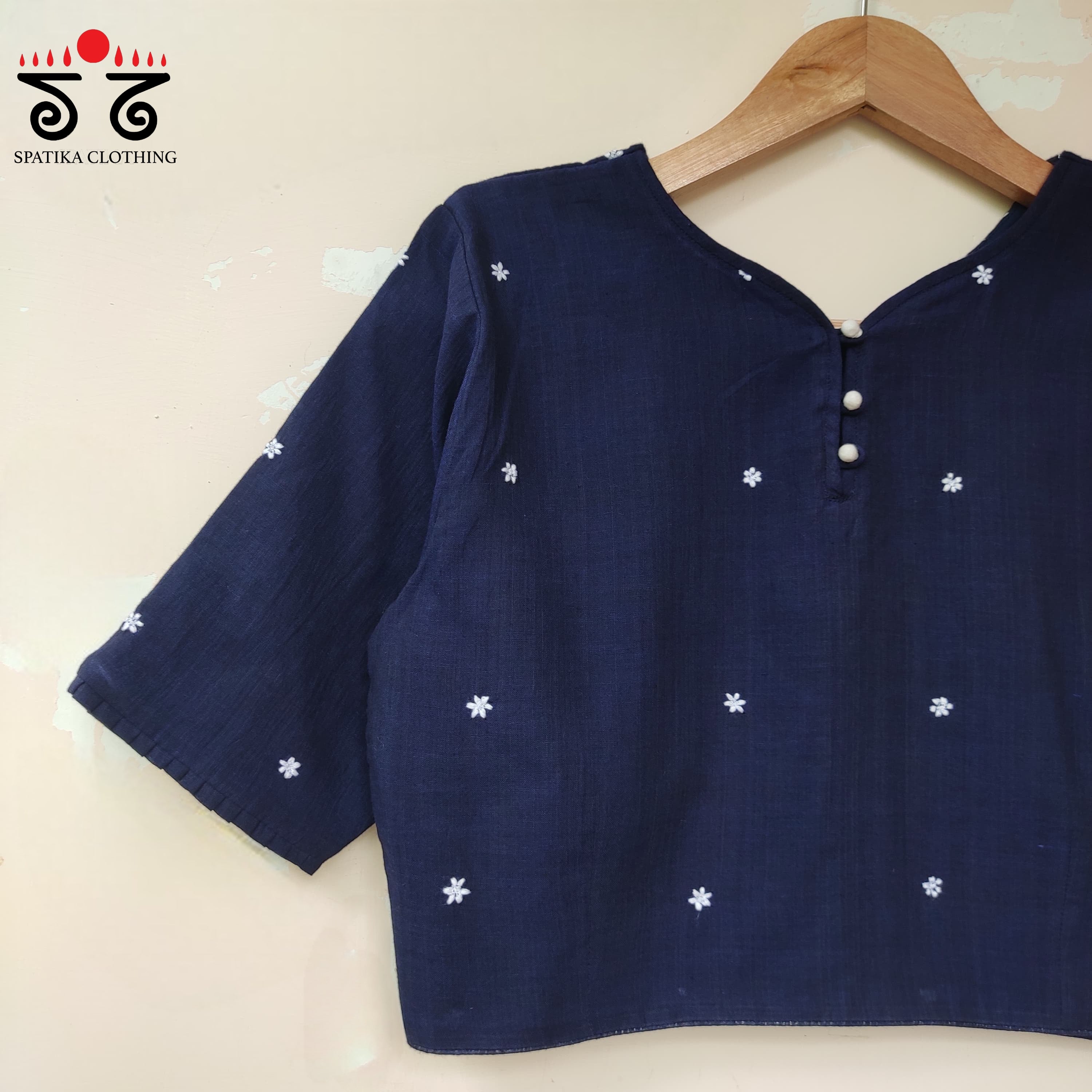 Boondhi-Handcrafted Blouse