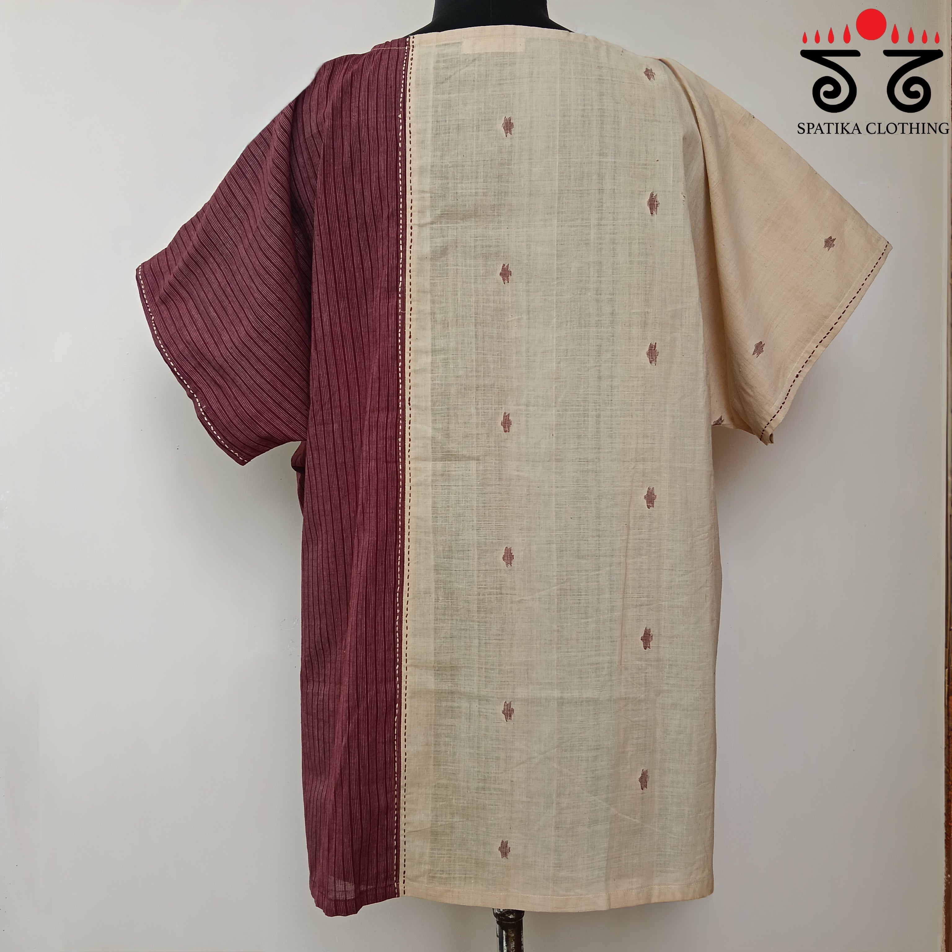 Anti - Fit Jamdhani Tunic