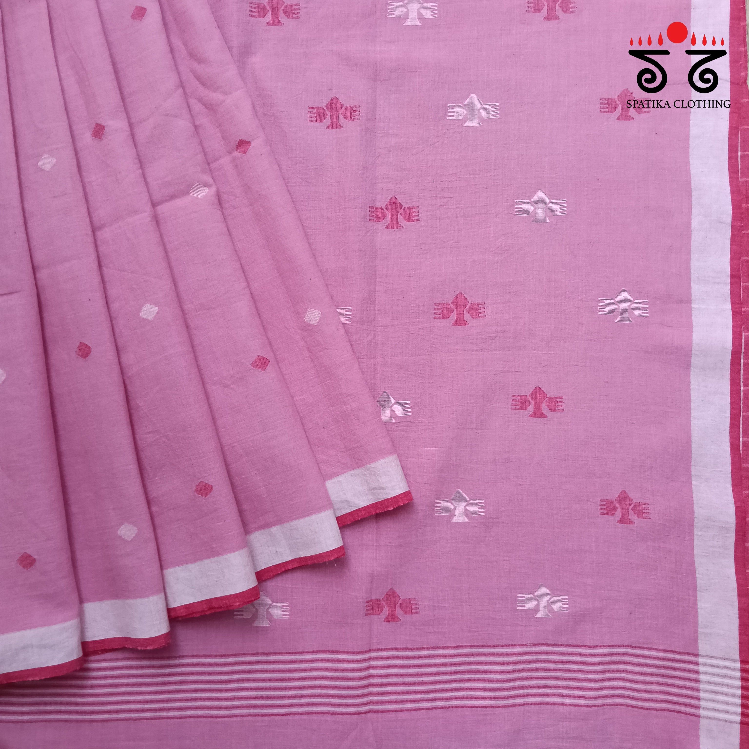 Jamdhani Bengal Cotton Saree