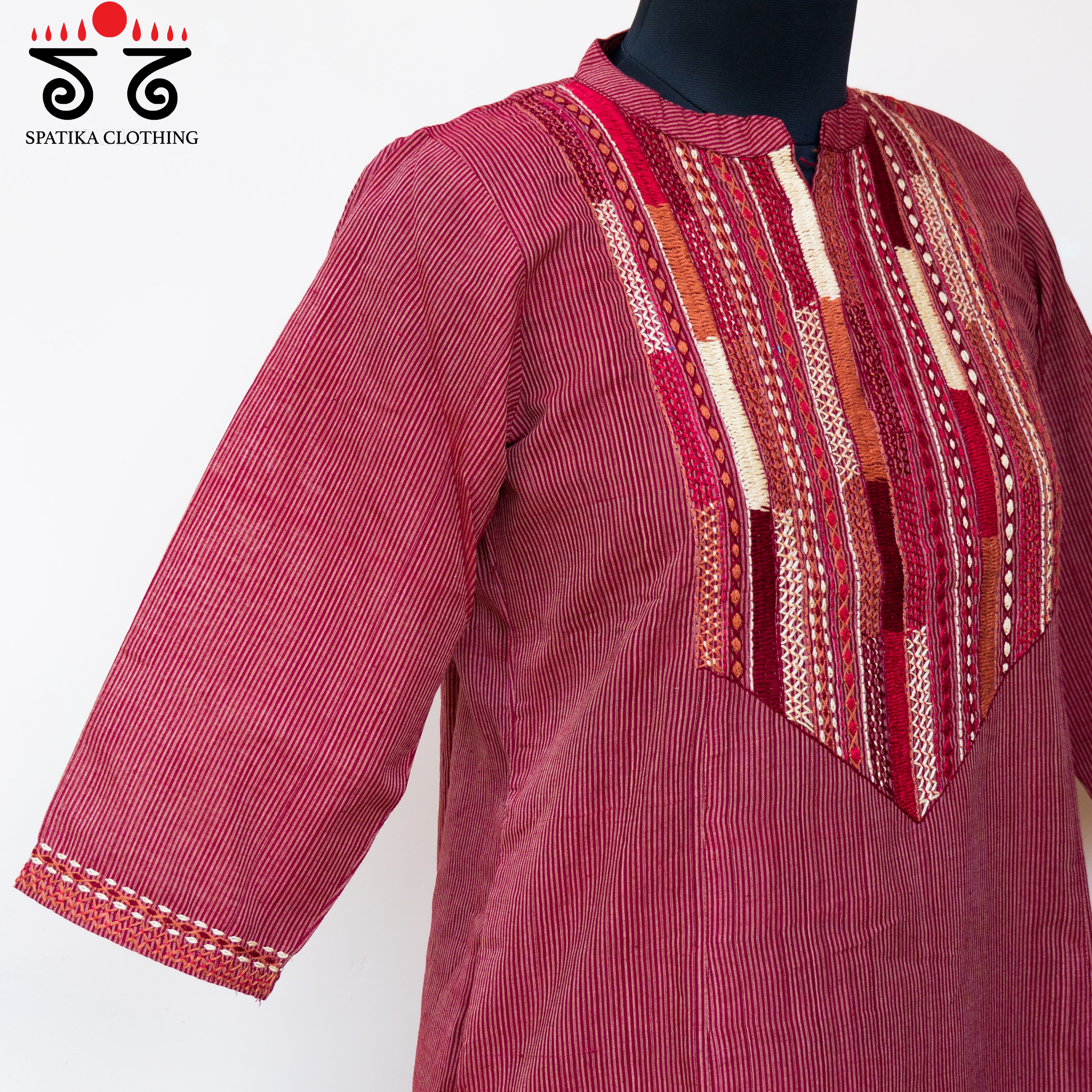 Hand Embroidered Kurta