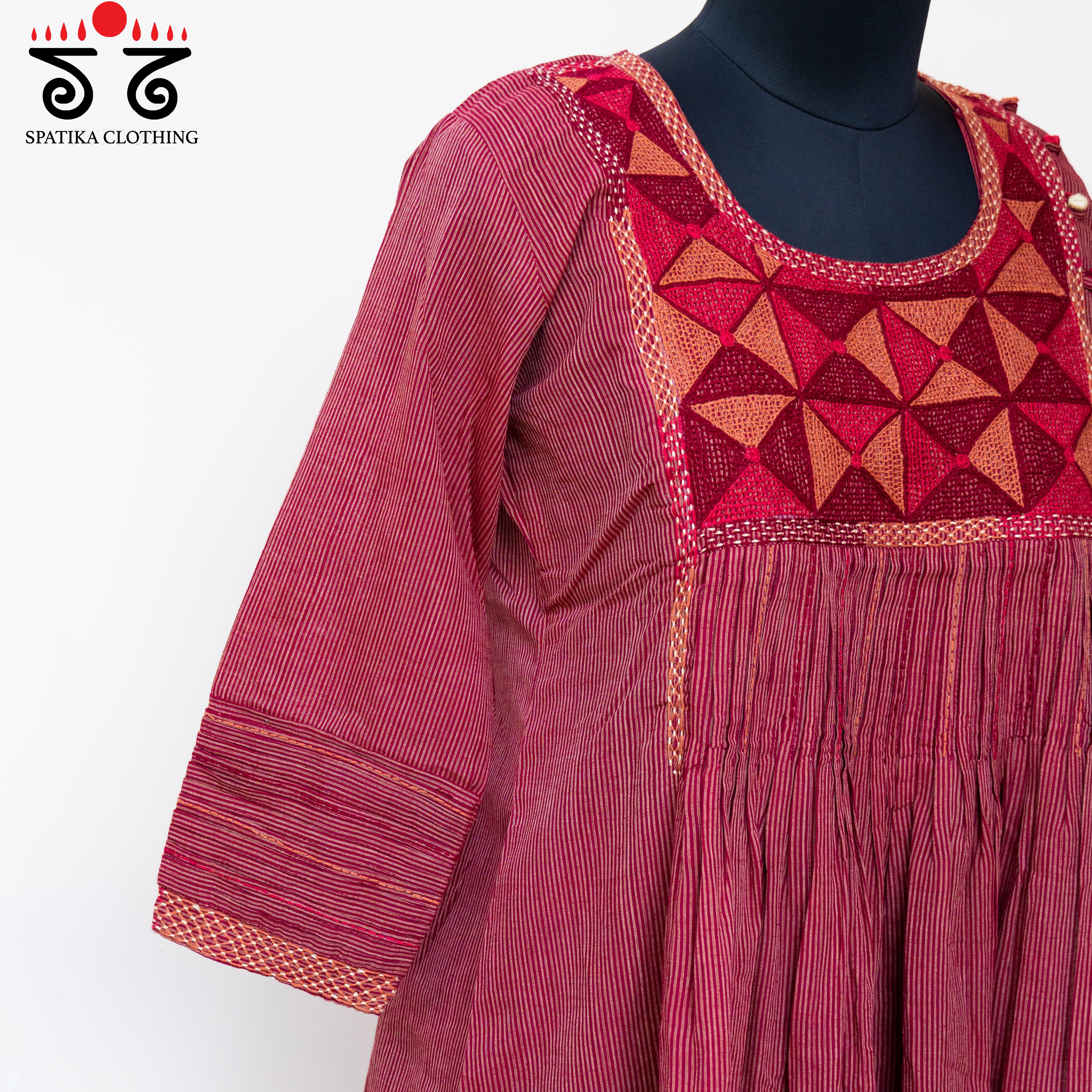 Hand Embroidered Kurta
