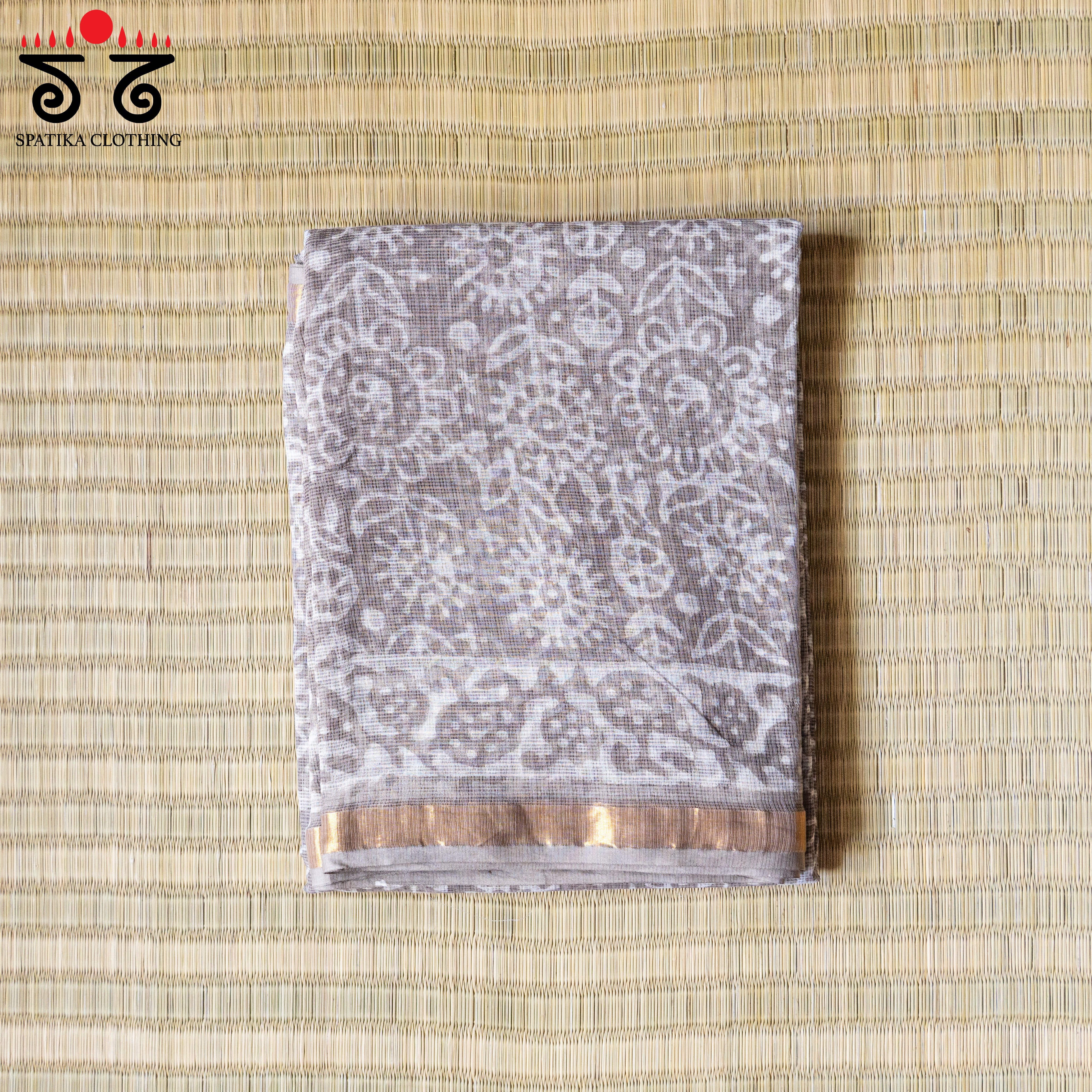 Kota Cotton Saree with Zari Border