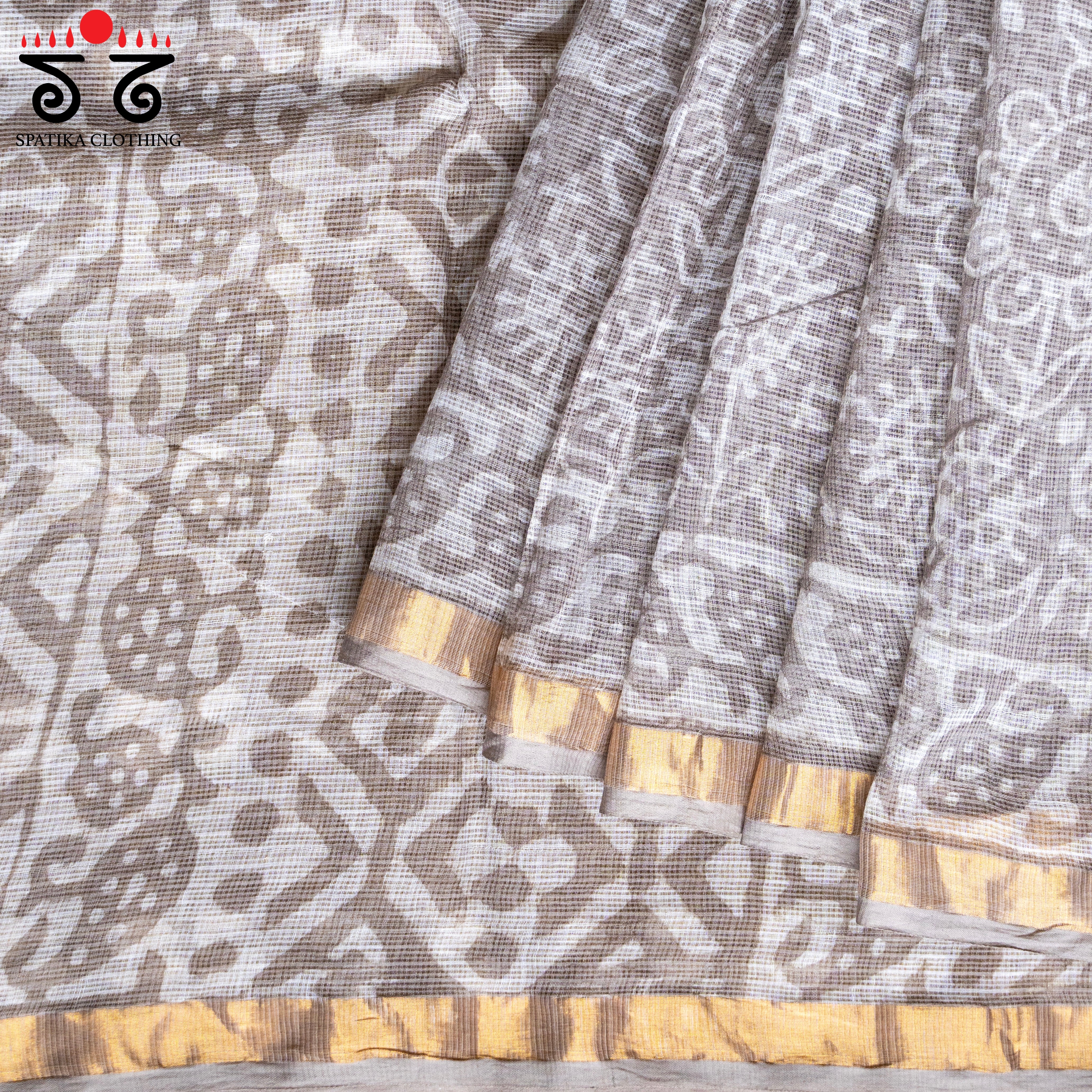 Kota Cotton Saree with Zari Border