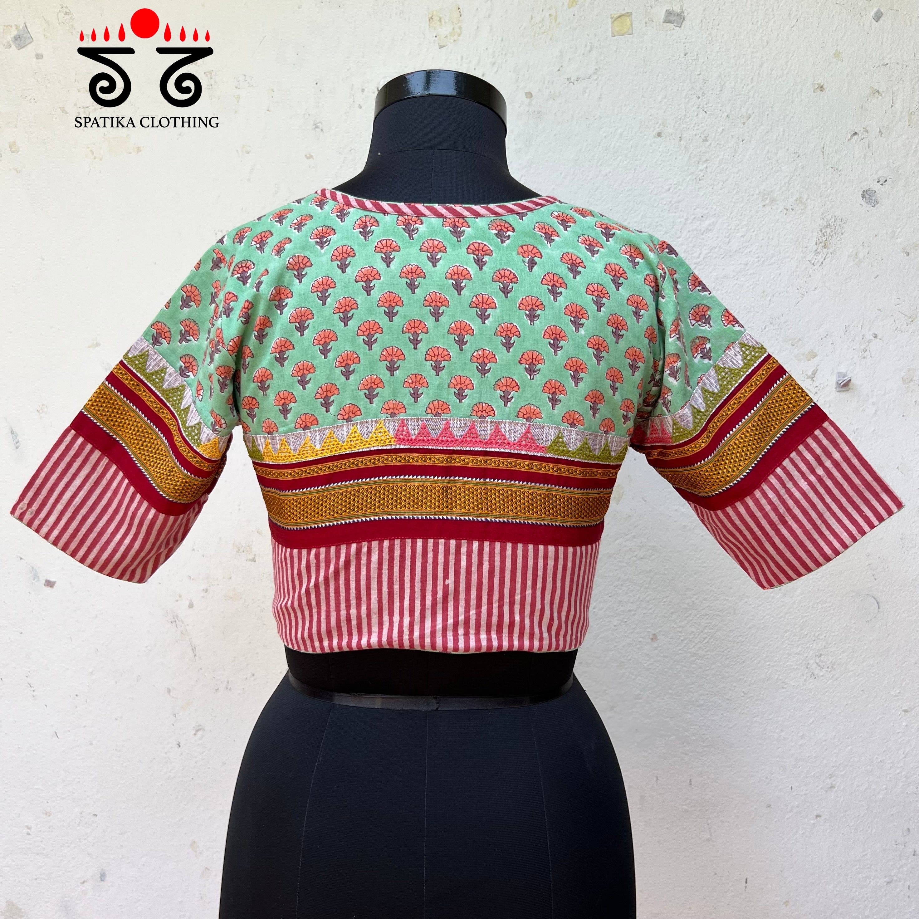 The Pista Bagru Blouse - New!