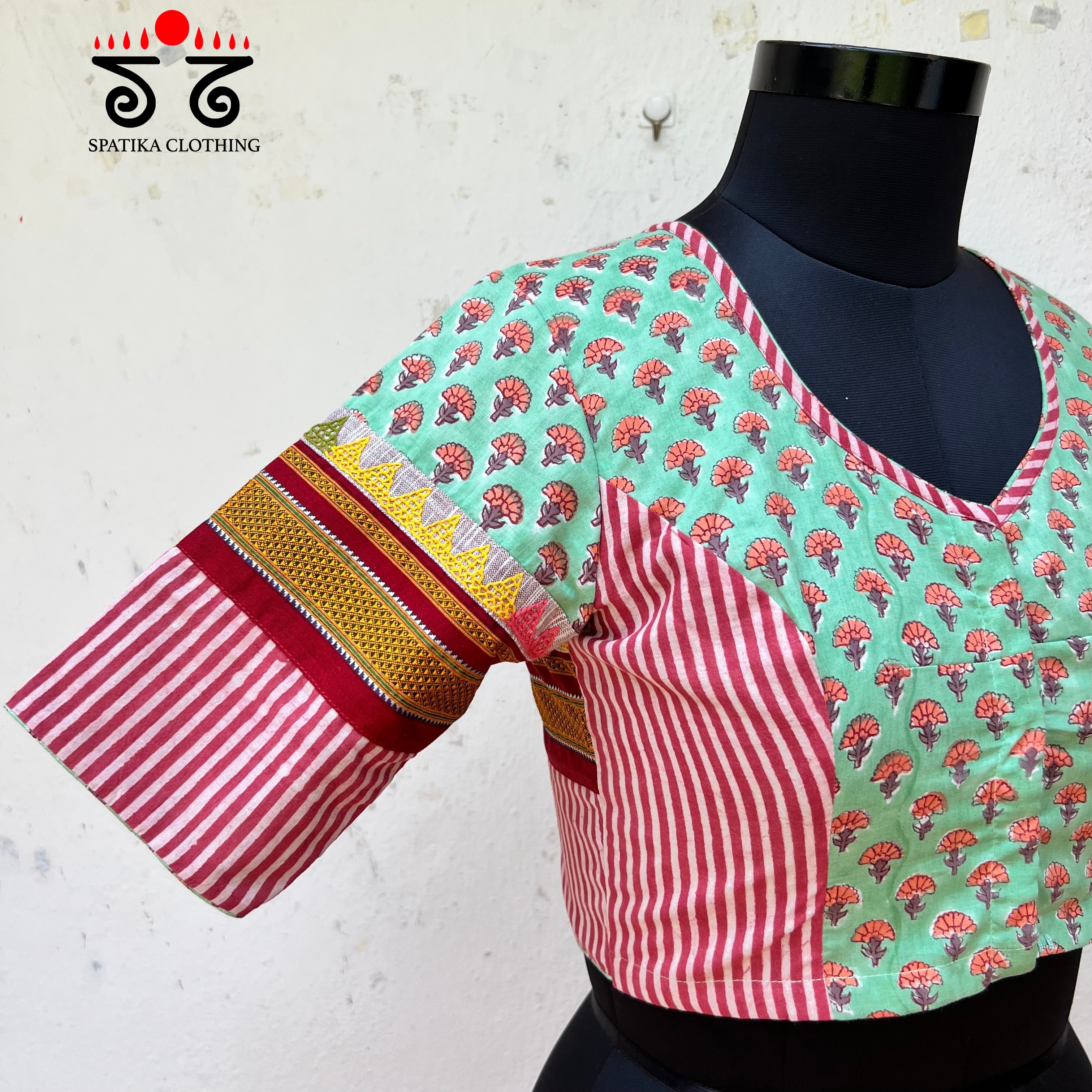 The Pista Bagru Blouse - New!