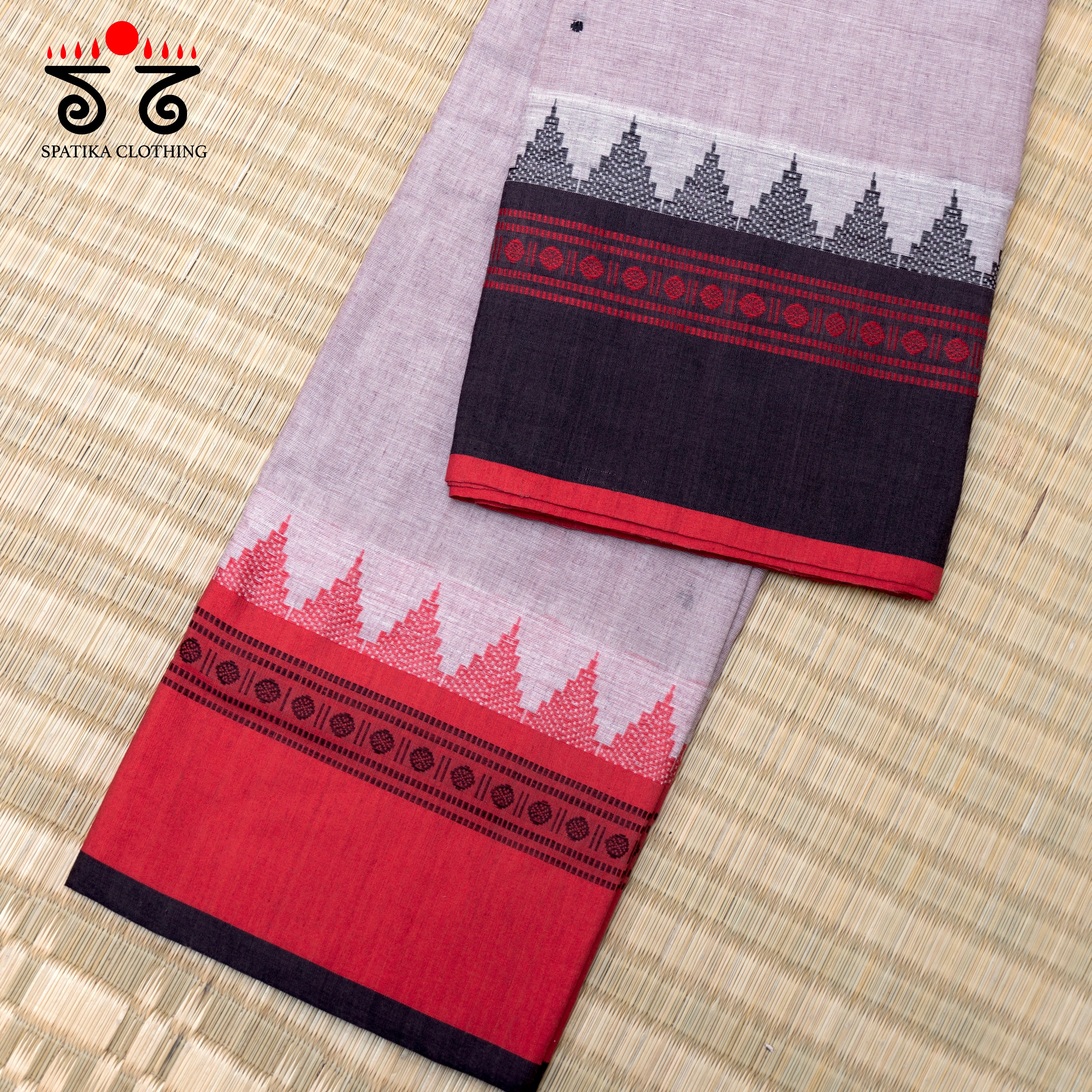 Begampur Handwoven Cotton Saree New!