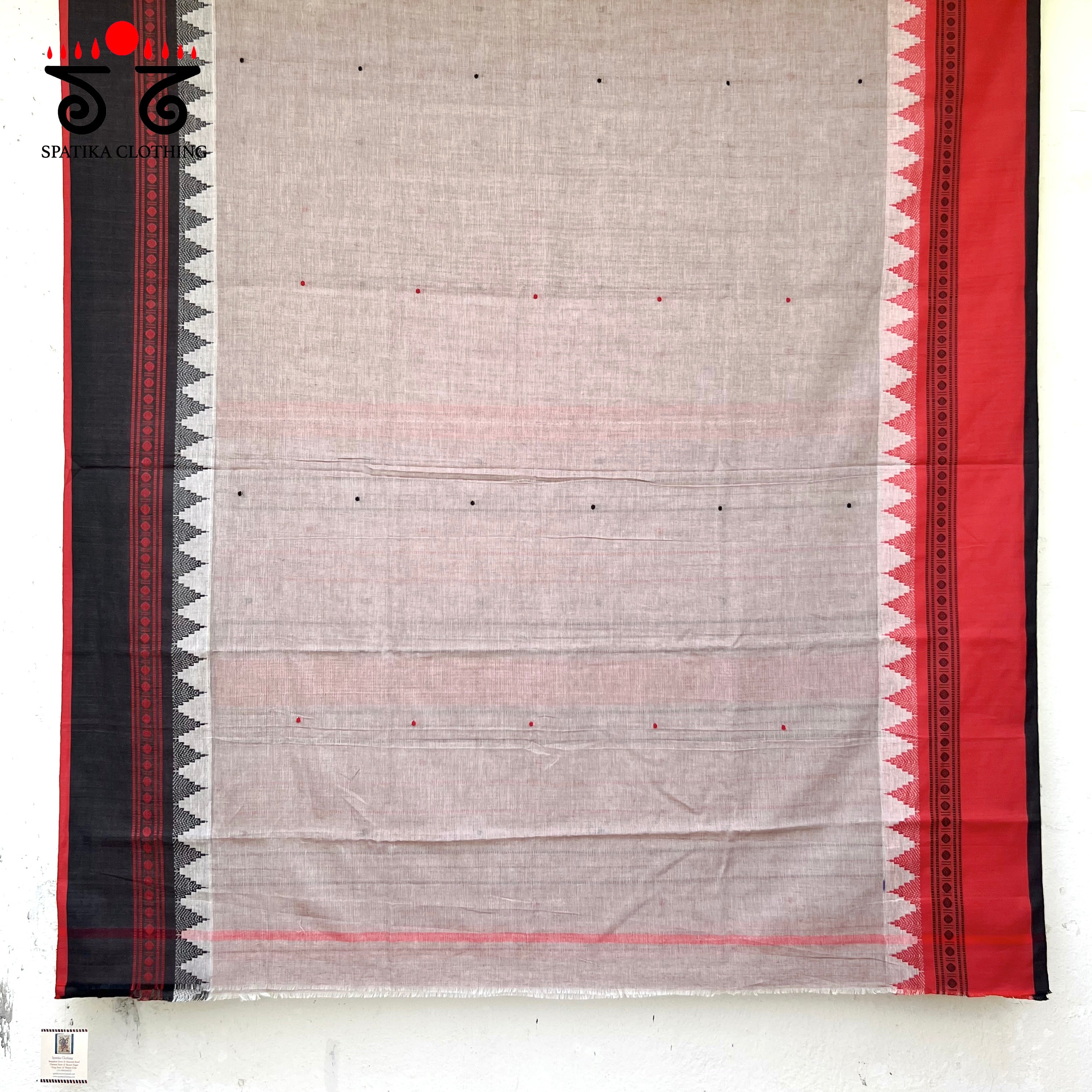 Begampur Handwoven Cotton Saree New!