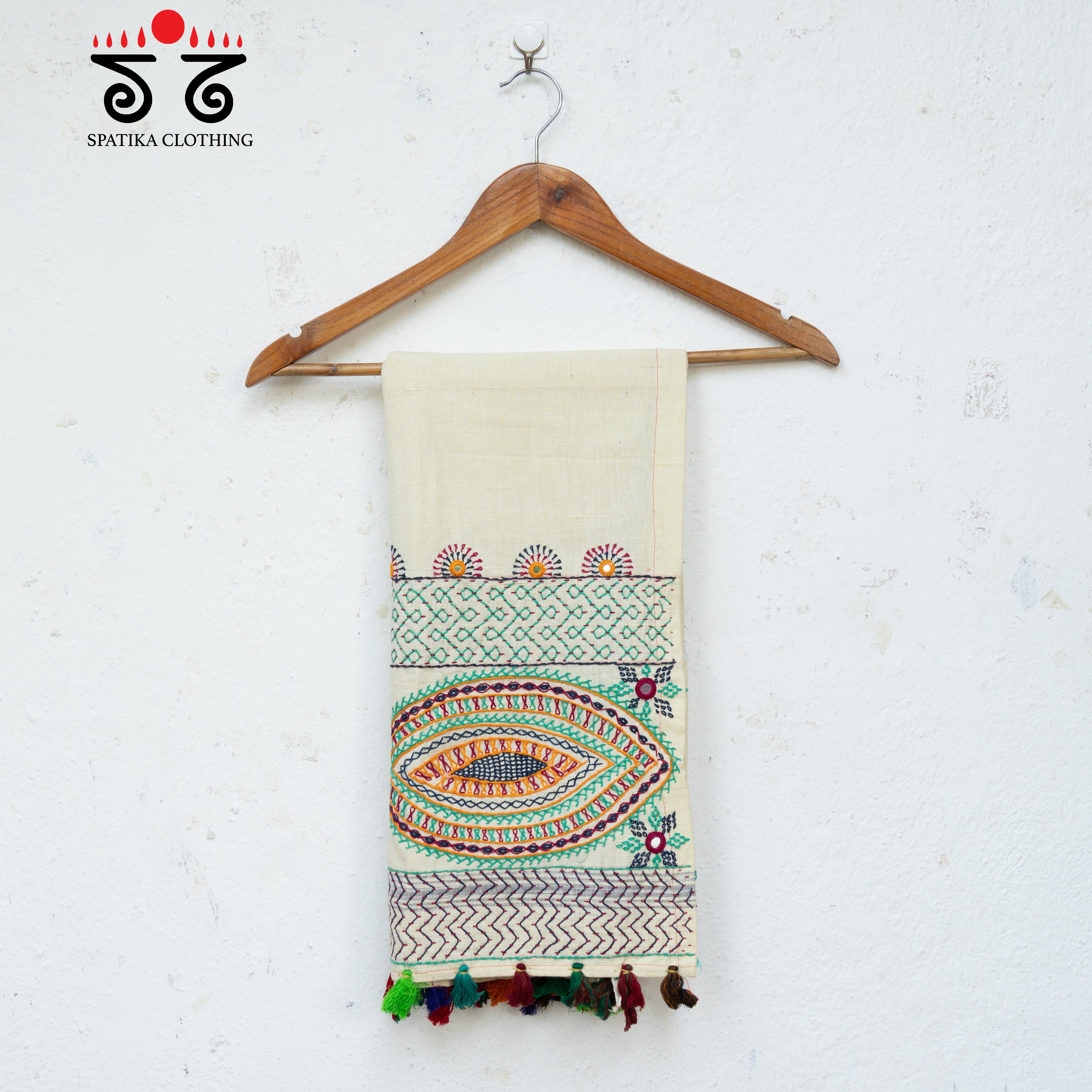 Lambani Hand Embroidered stole