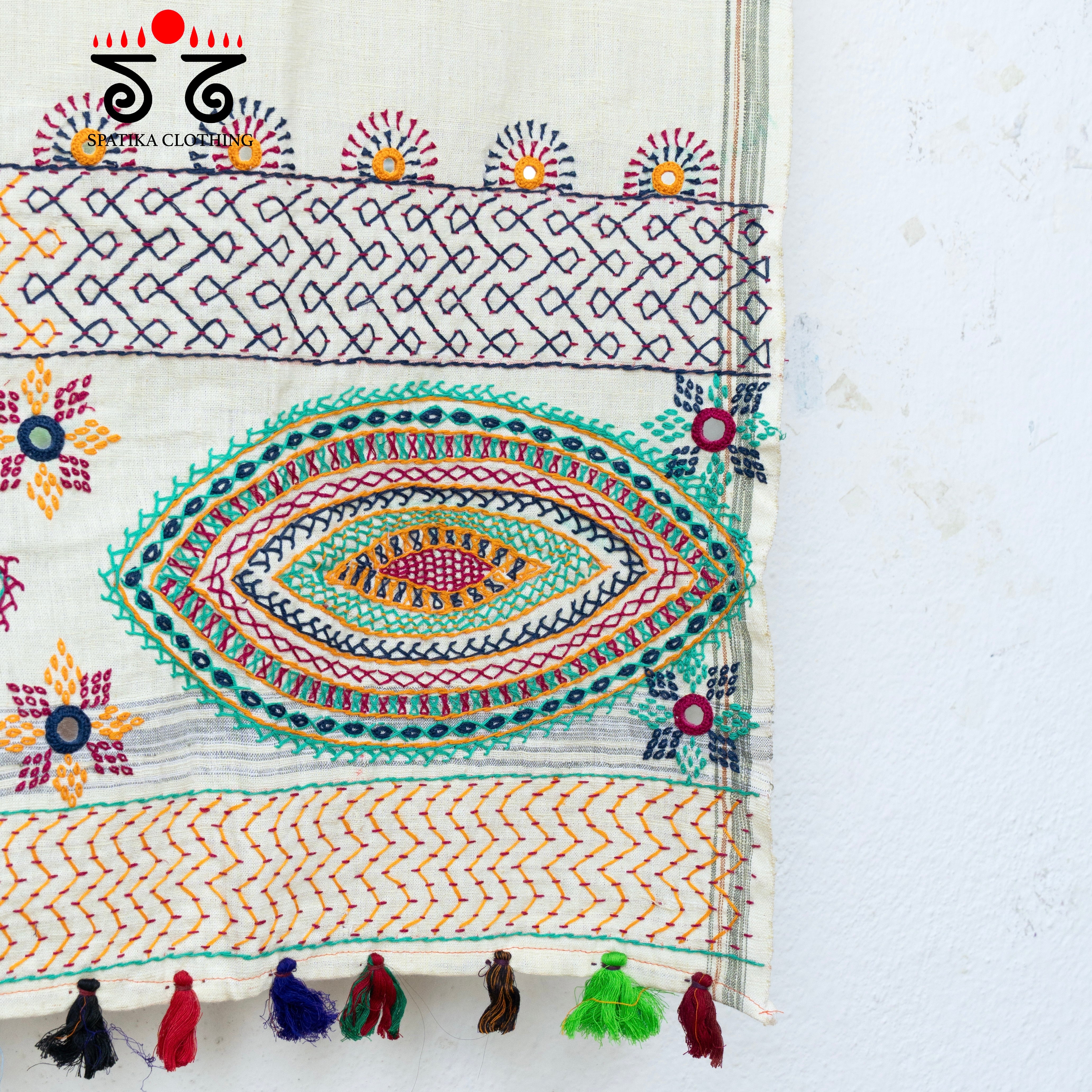 Lambani Hand Embroidered stole