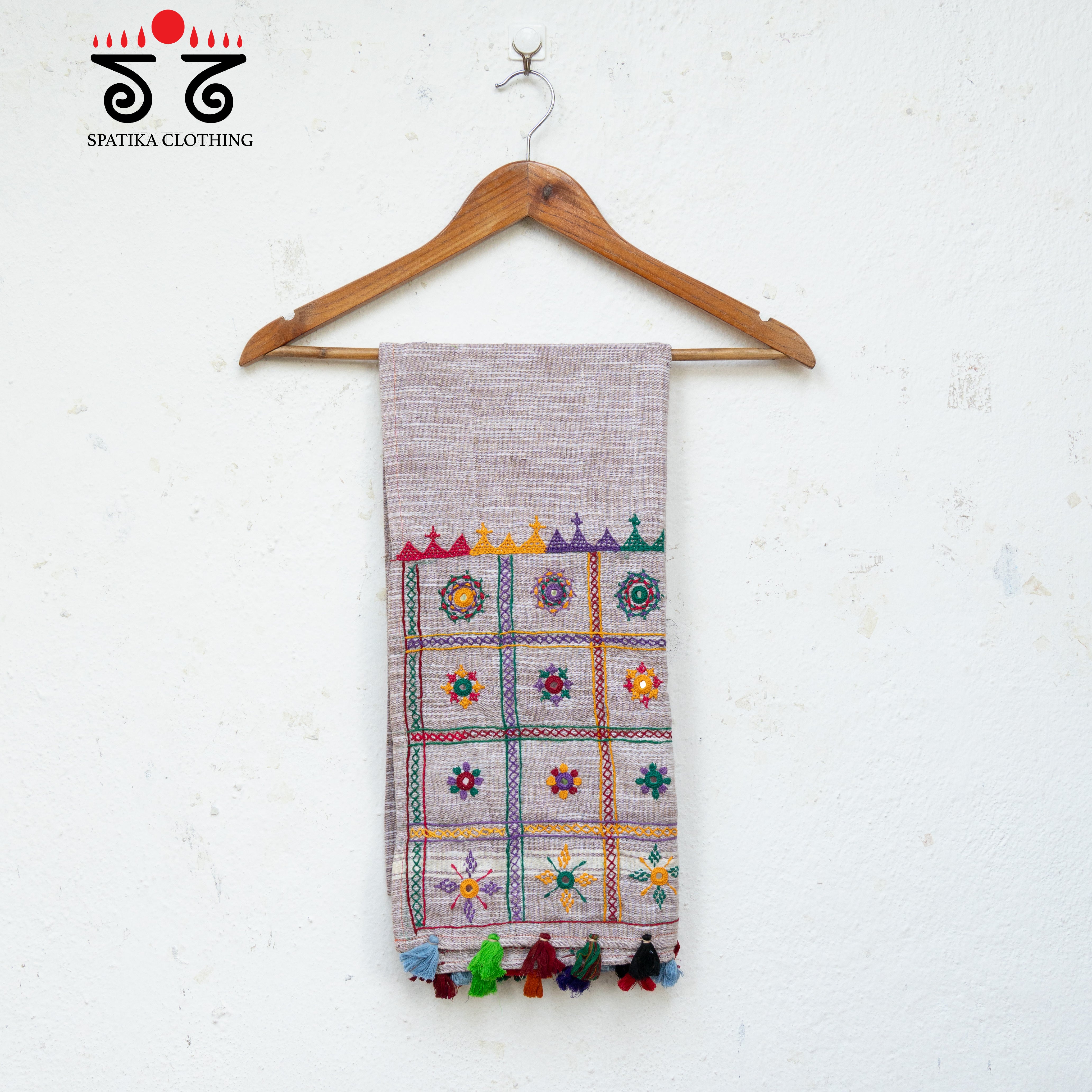 Lambani Hand Embroidered stole