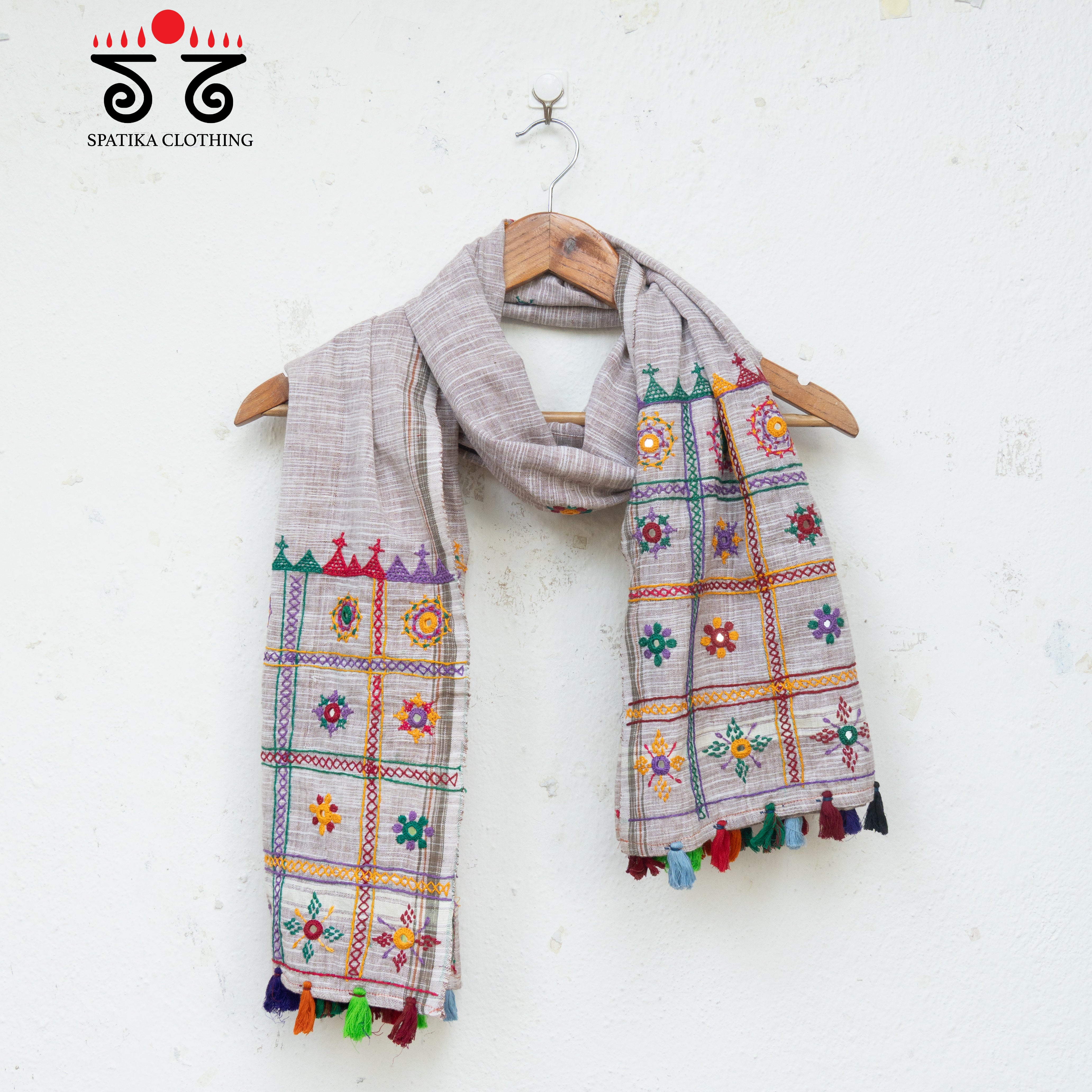 Lambani Hand Embroidered stole