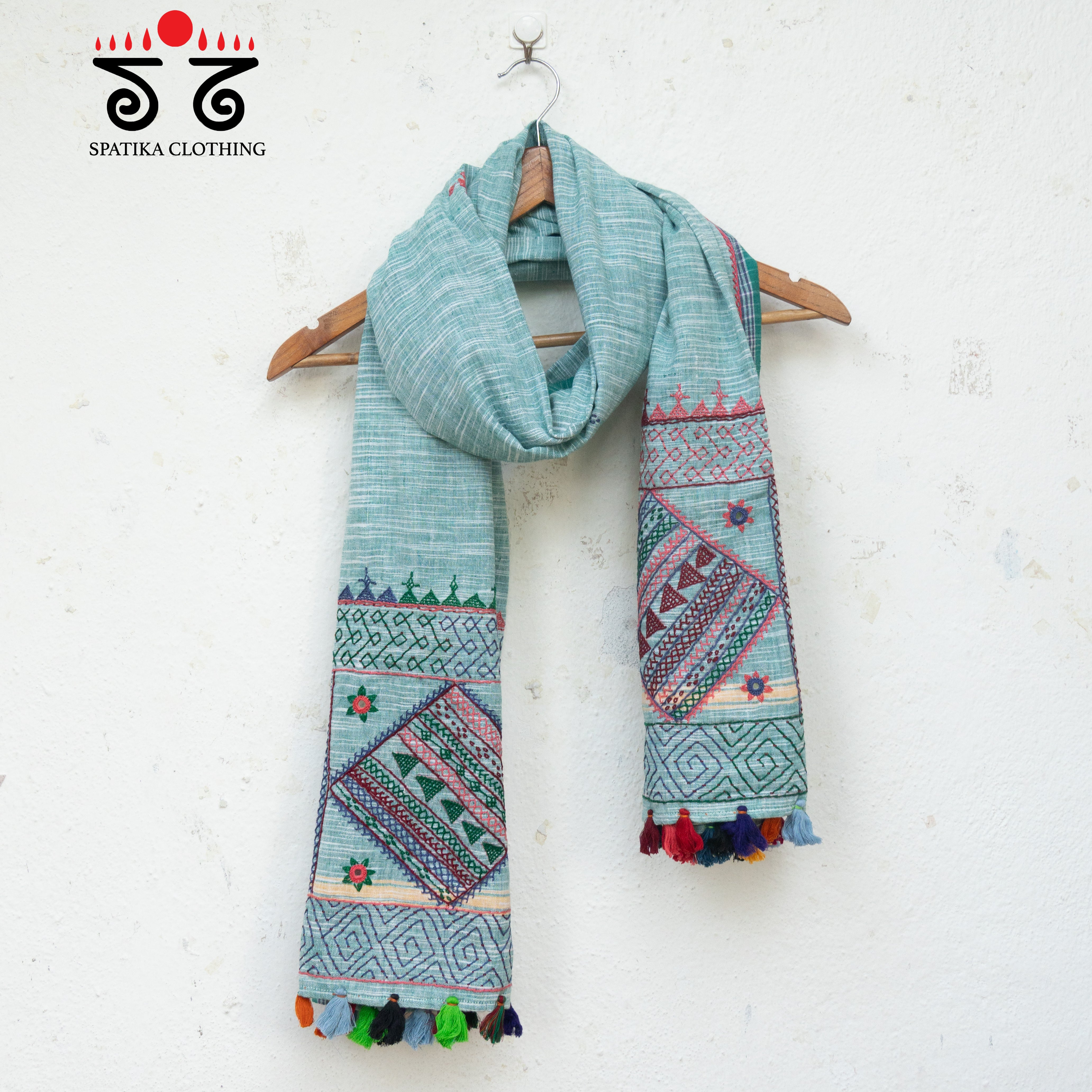 Lambani Hand Embroidered stole