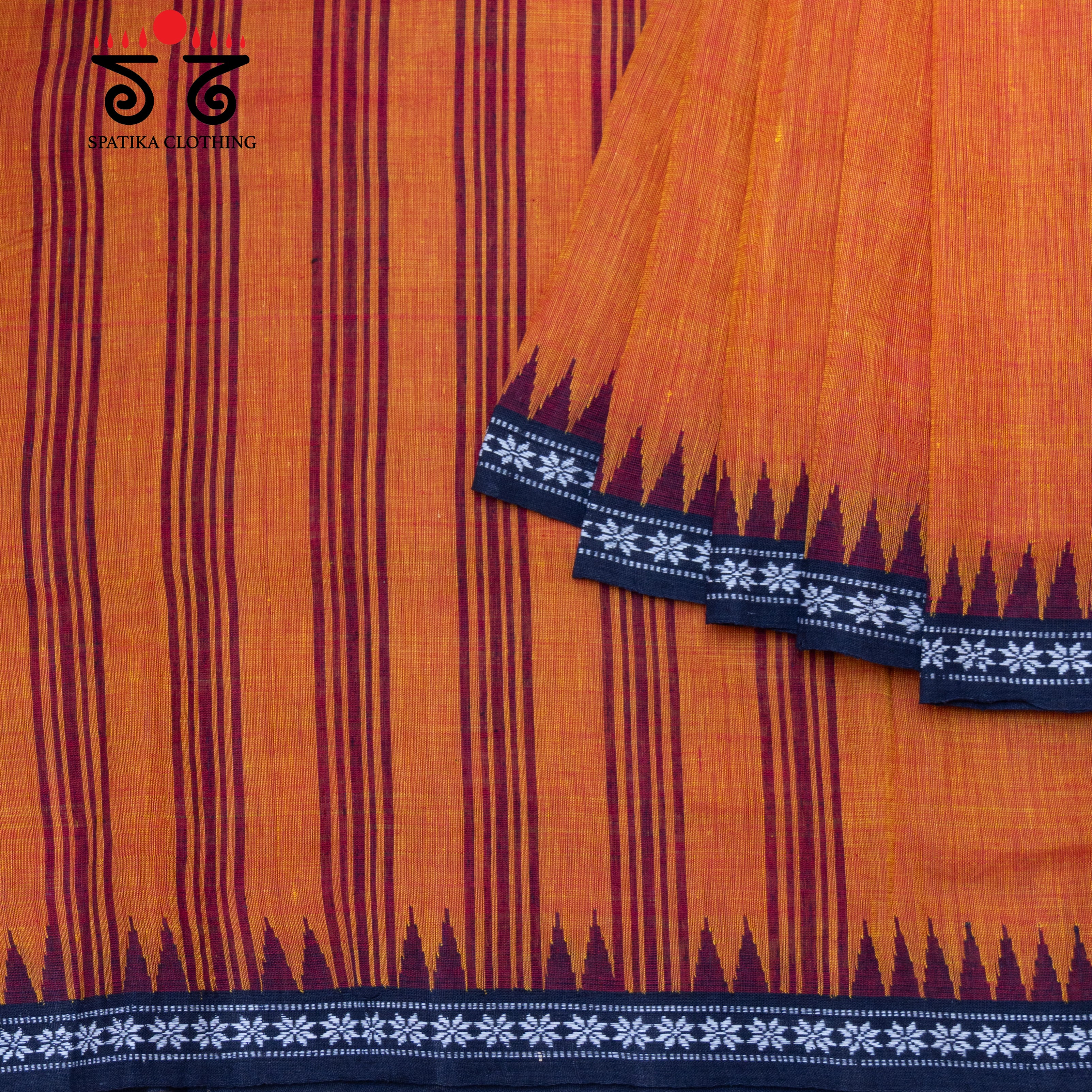 Ponduru Handspun Cotton Saree New!