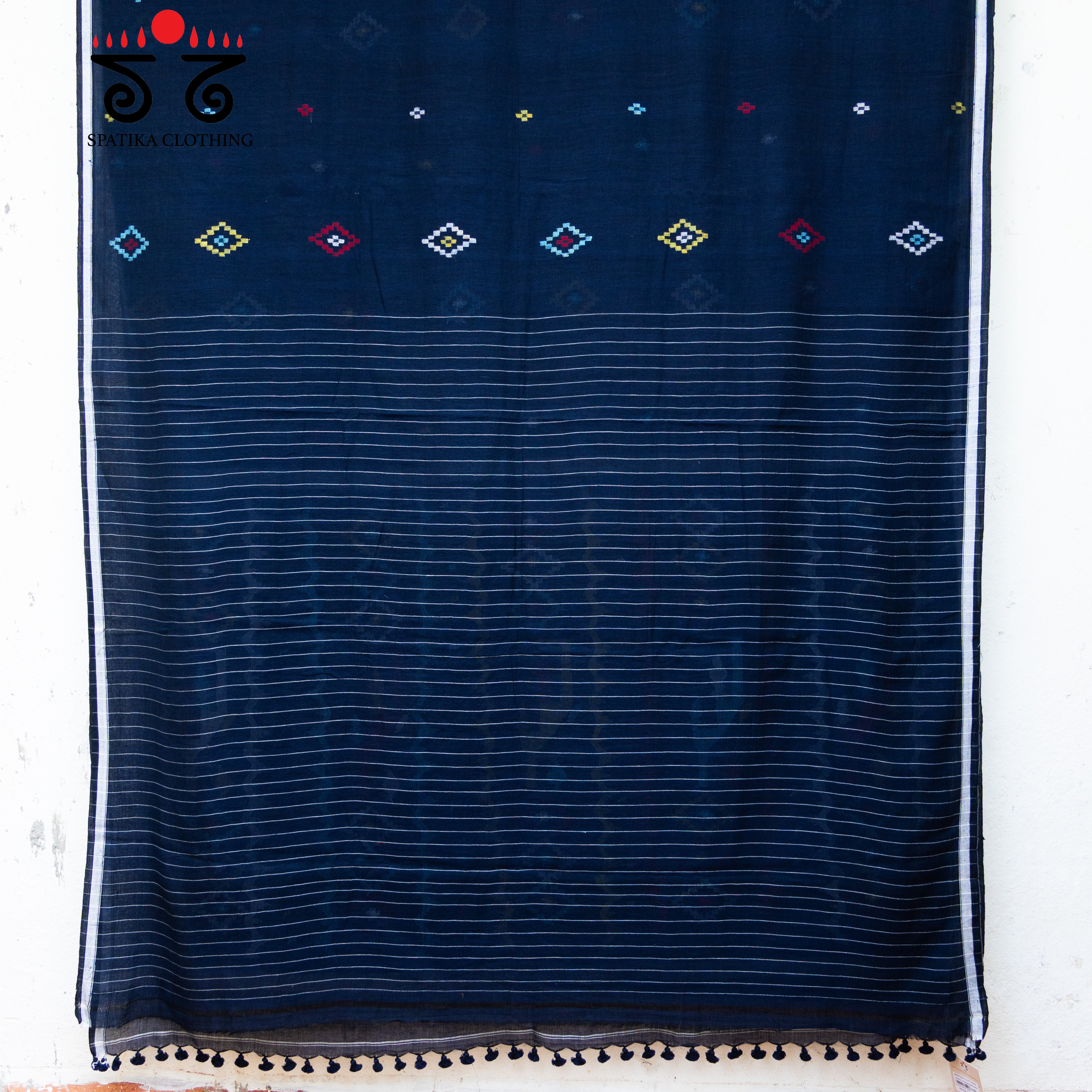 Jamdhani on Bengal Cotton Saree