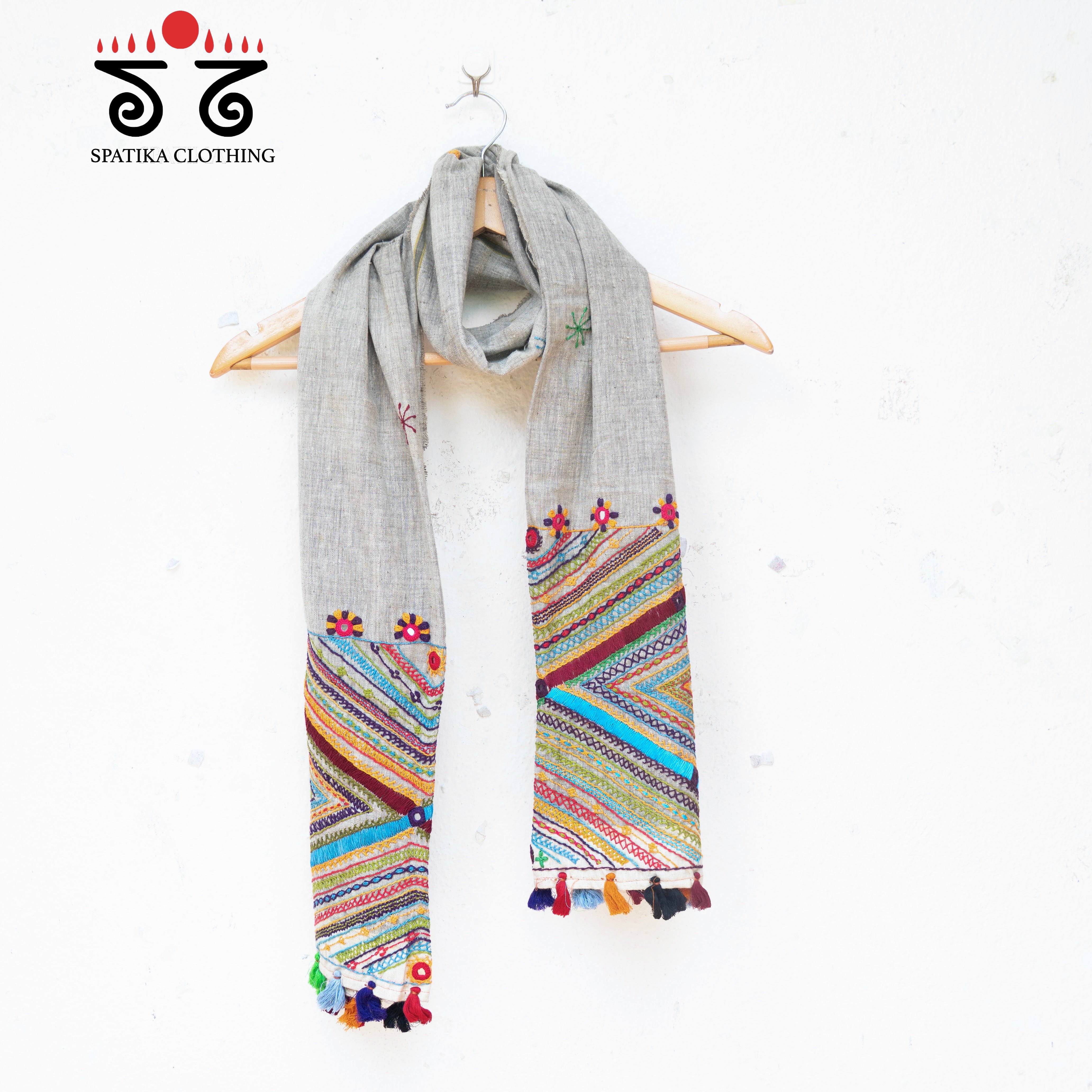 Lambani Hand Embroidered stole