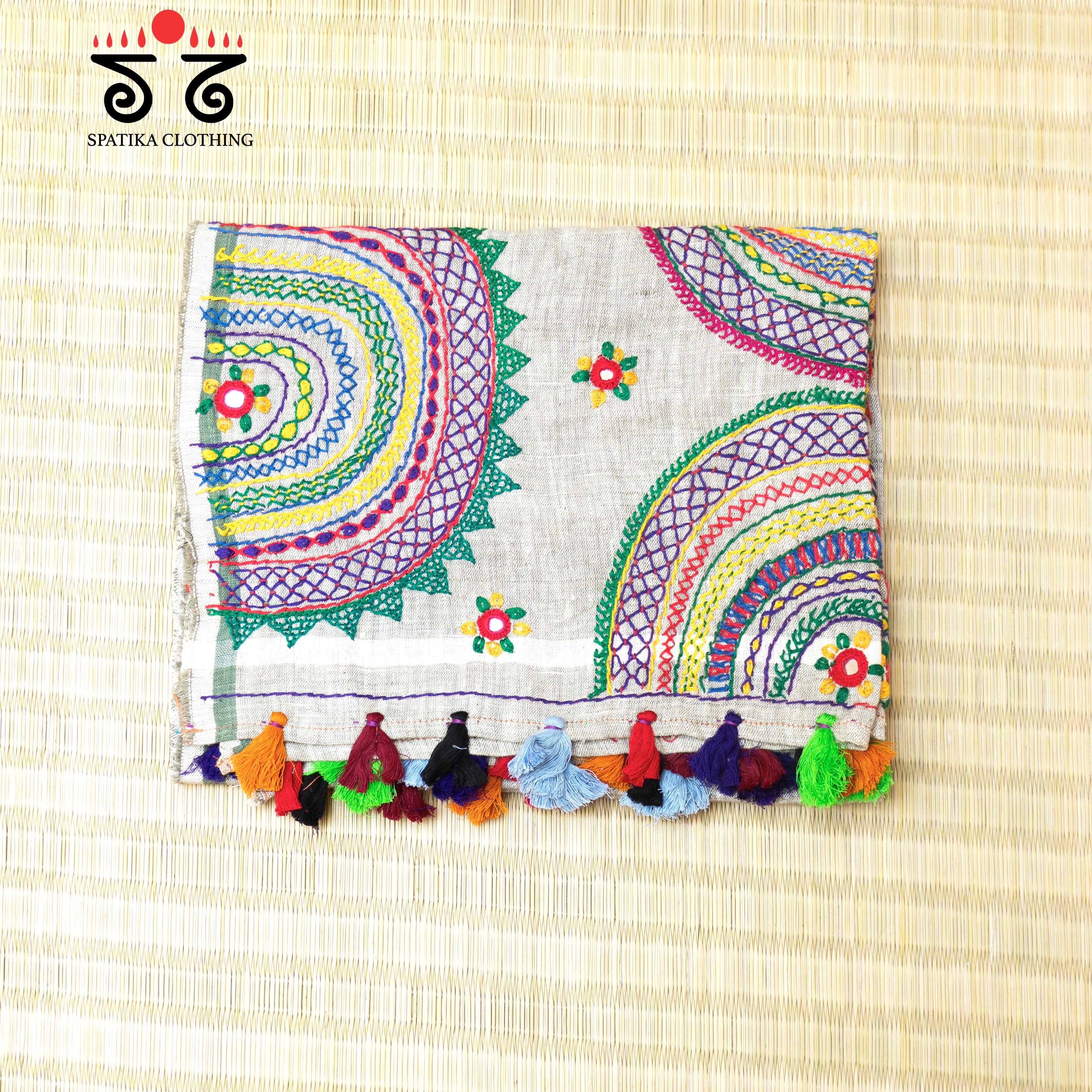 Lambani Hand Embroidered stole