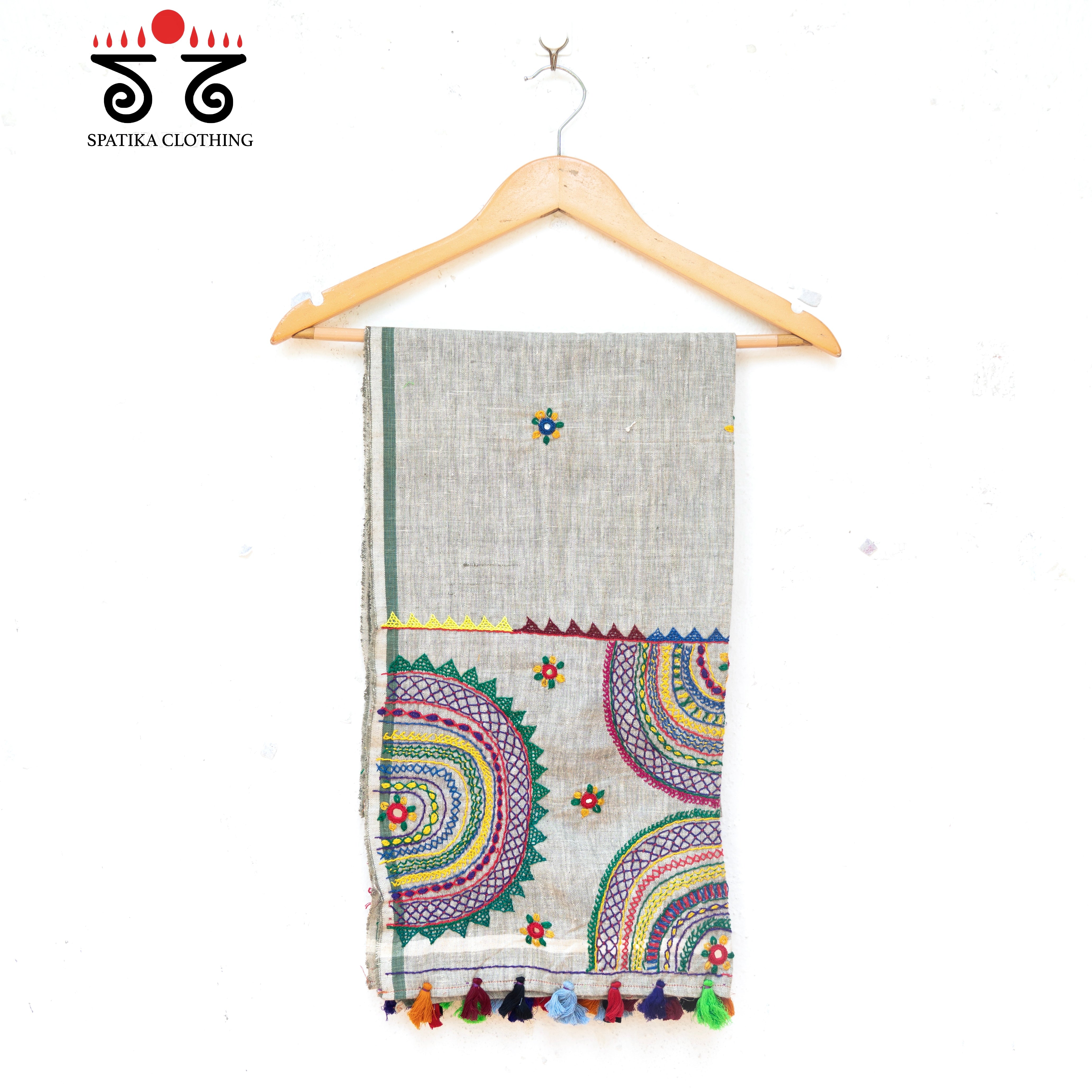 Lambani Hand Embroidered stole