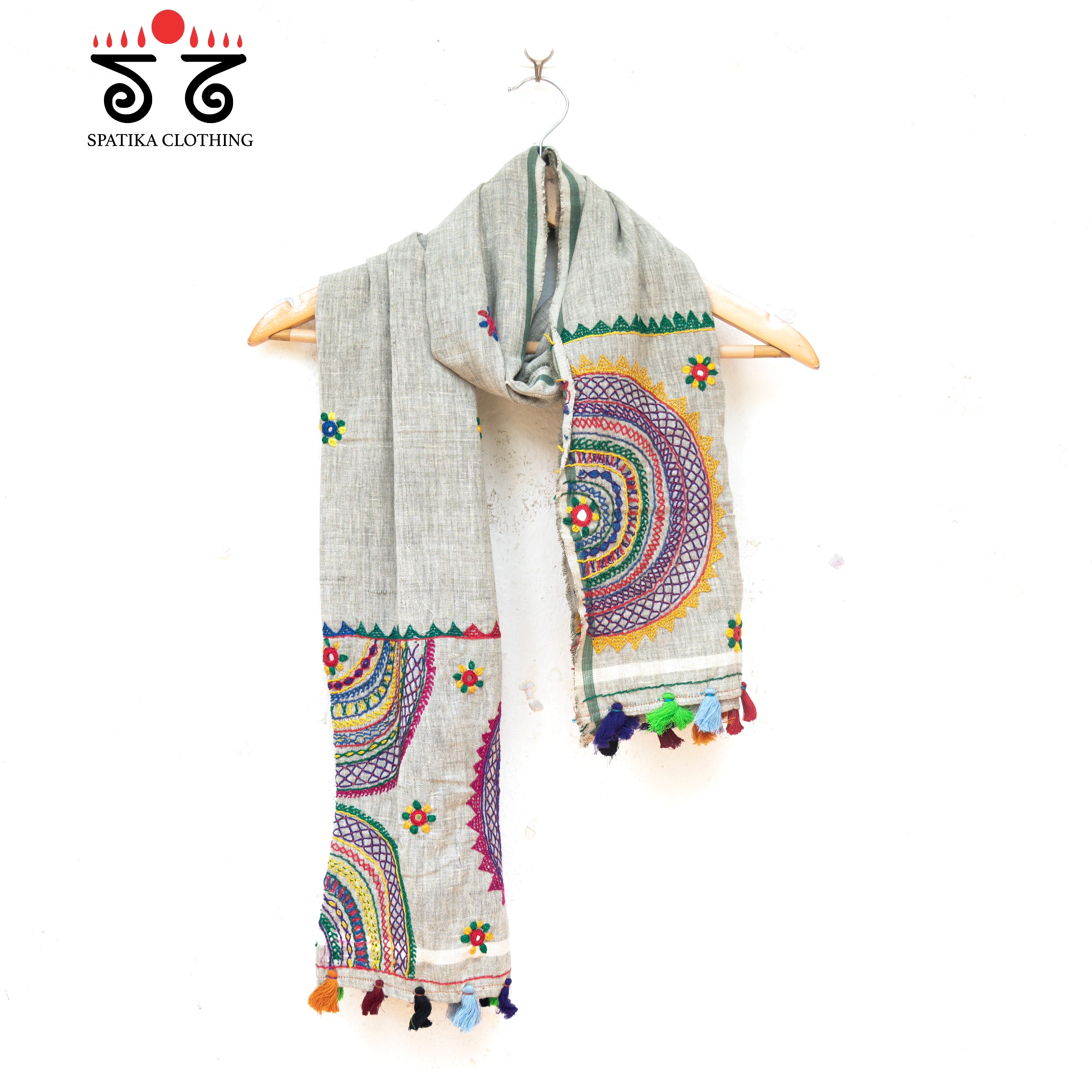 Lambani Hand Embroidered stole